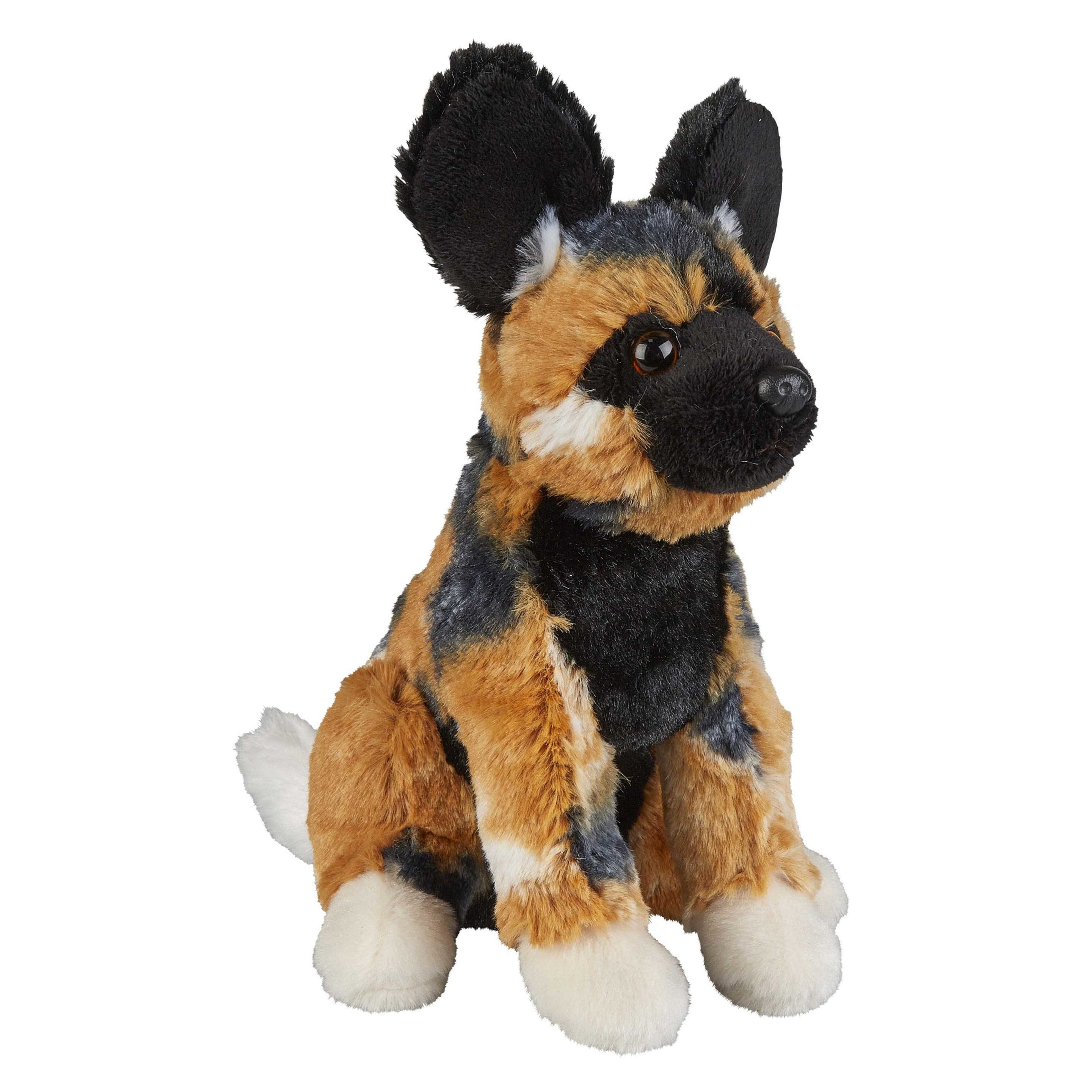Keel Toys cavia knuffel - pluche - bruin/wit - met geluid - 16 cm
