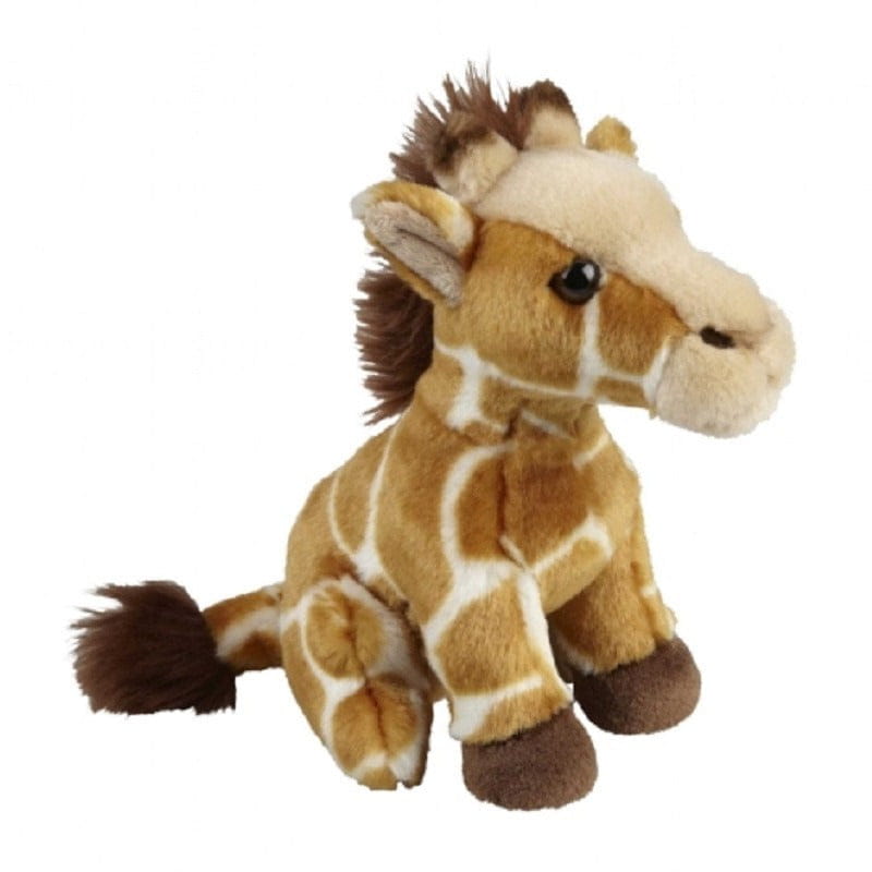 Pluche giraffe knuffel - 18 cm - safaridier - knuffel