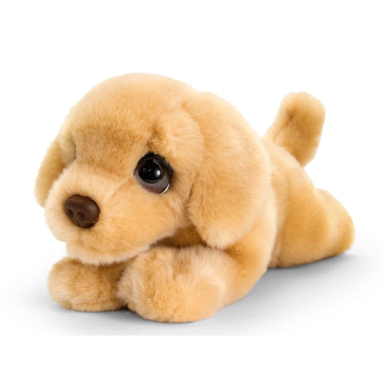 Keel Toys Labrador knuffel - pluche - bruin - 25 cm