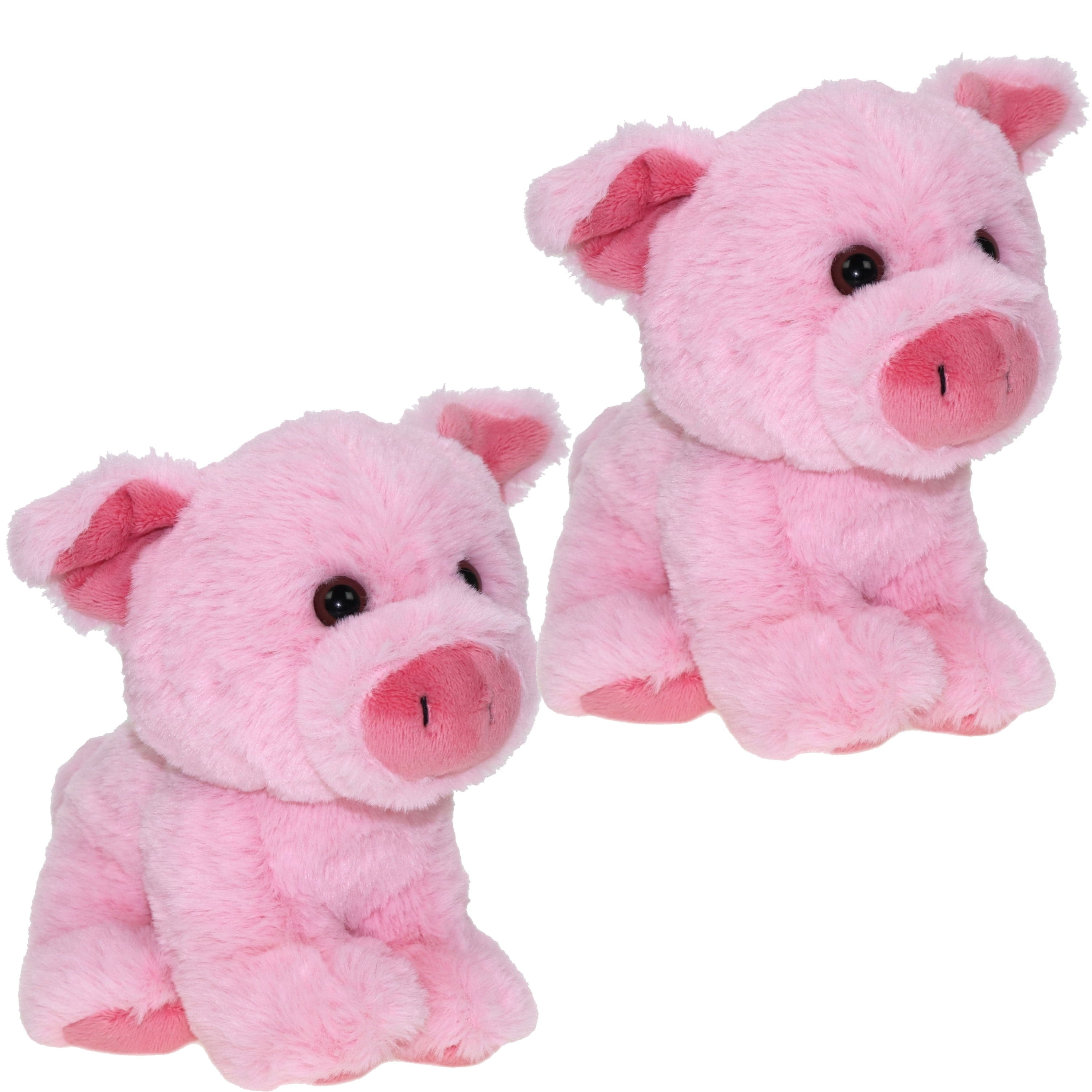 Living Nature cavia knuffel - pluche - 18 cm - kinder speelgoed