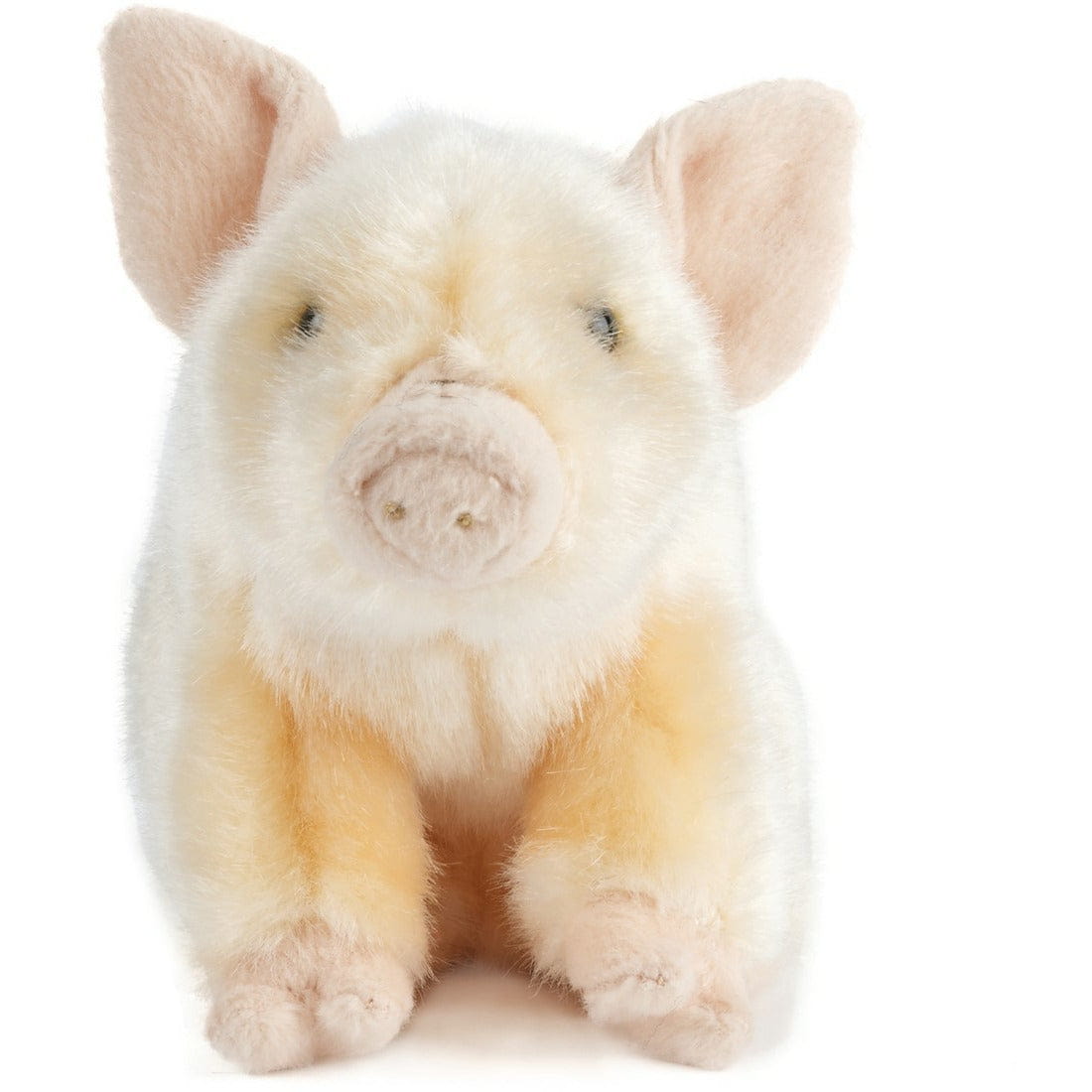 Living Nature varken knuffel - pluche - roze - 20 cm - speelgoed
