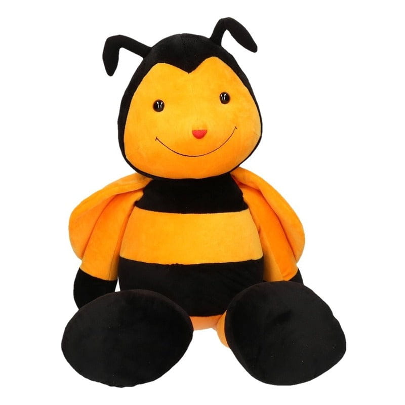 Bijen knuffel - pluche - 65 cm - dierenknuffel - speelgoed