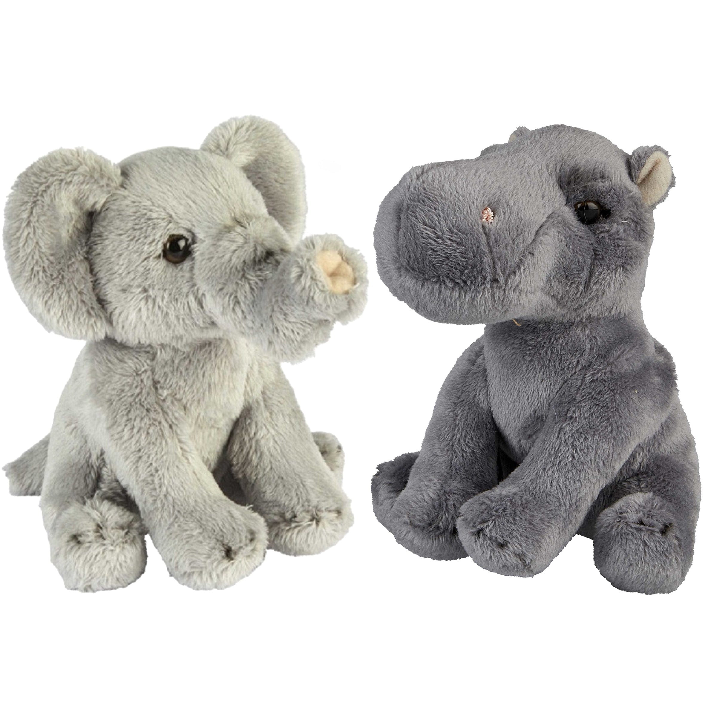 Pluche bever knuffel - bruin - 19 cm - dierenknuffel