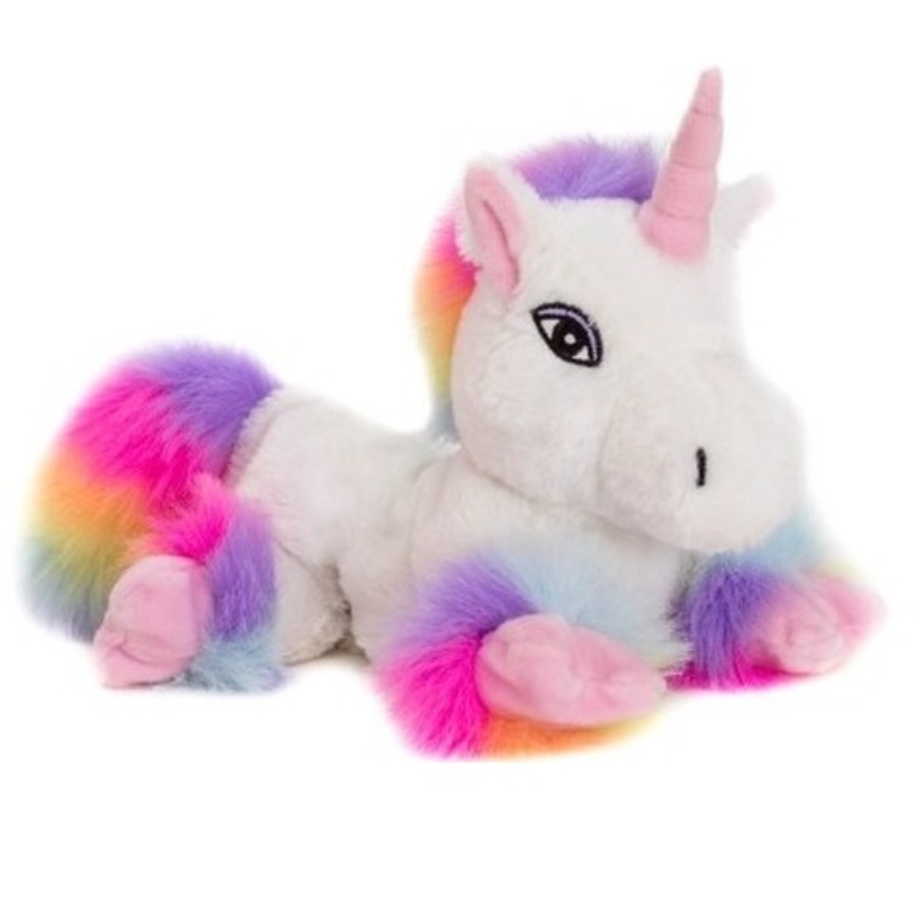 Habibi warmte- en koelknuffel eenhoorn - pluche - 18 cm
