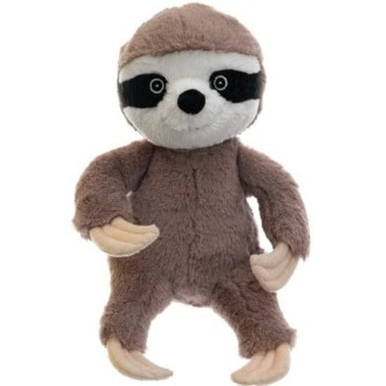 Magnetron warmte knuffel luiaard - pluche - 18 cm - warmtekussen