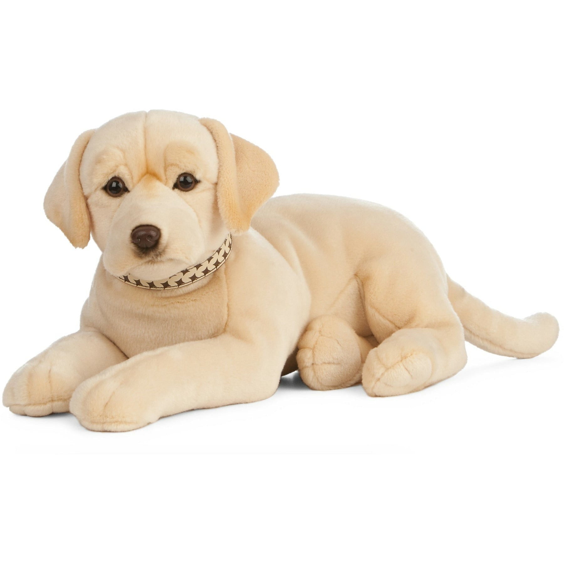 Living Nature Labrador knuffel - pluche - 60 cm - blond