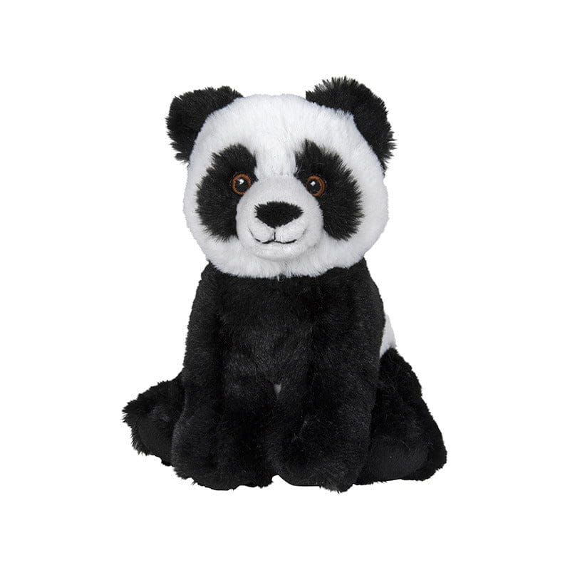 Nature Planet pandabeer knuffel - pluche - 16 cm - knuffelbeer - speelgoed
