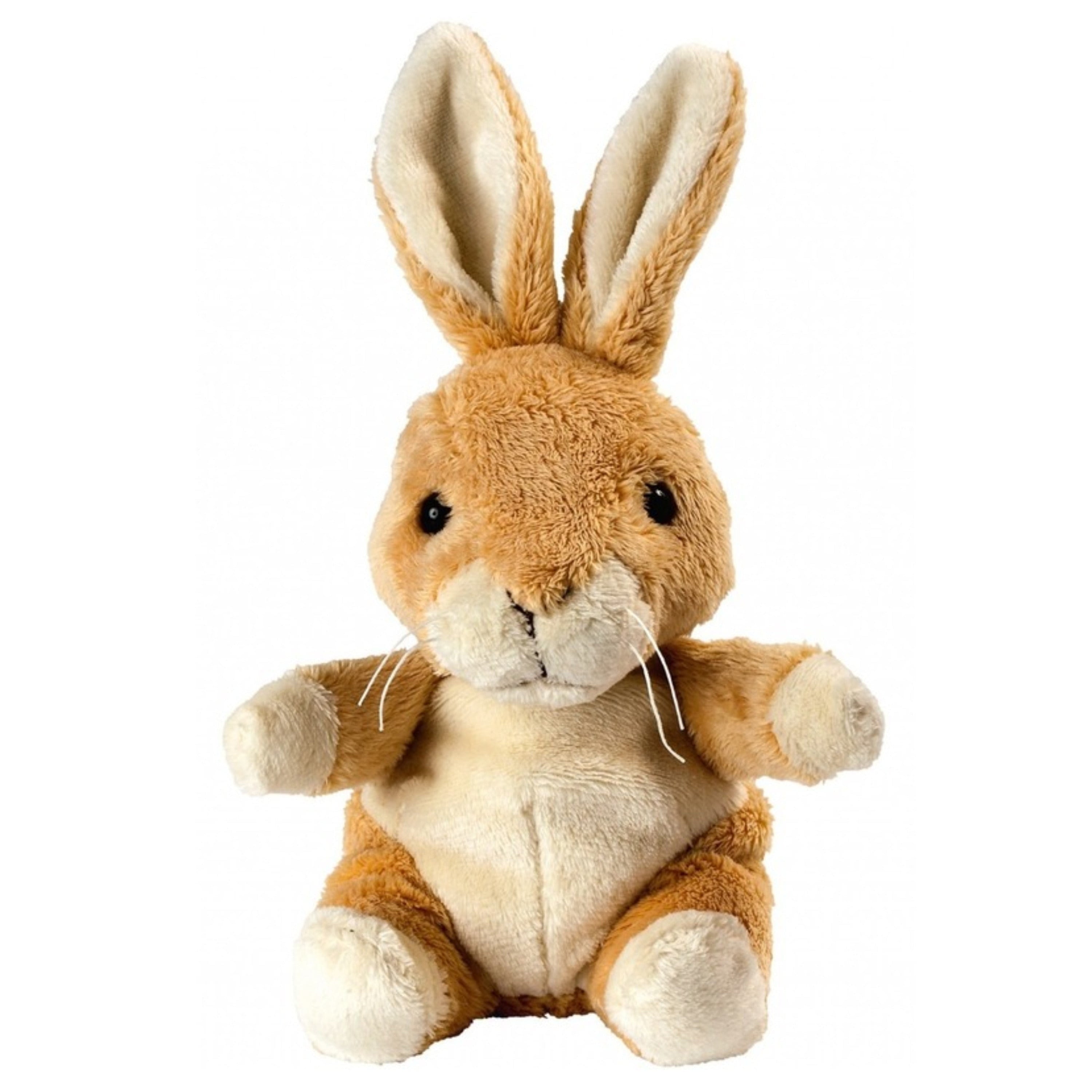 Pluche konijn knuffel - zacht - 19 cm - haas - knuffeldier