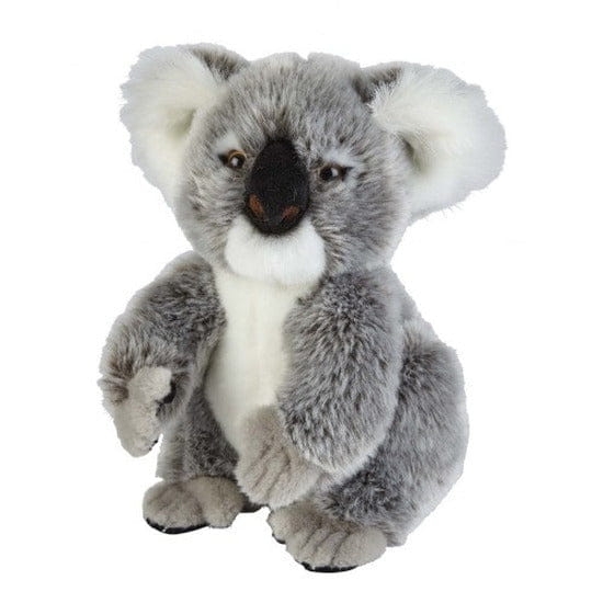 Grijze pluche koala knuffel 28 cm - zacht speelgoed