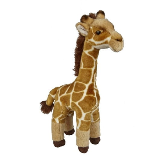 Pluche gevlekte giraffe knuffel - 45 cm - safari knuffel