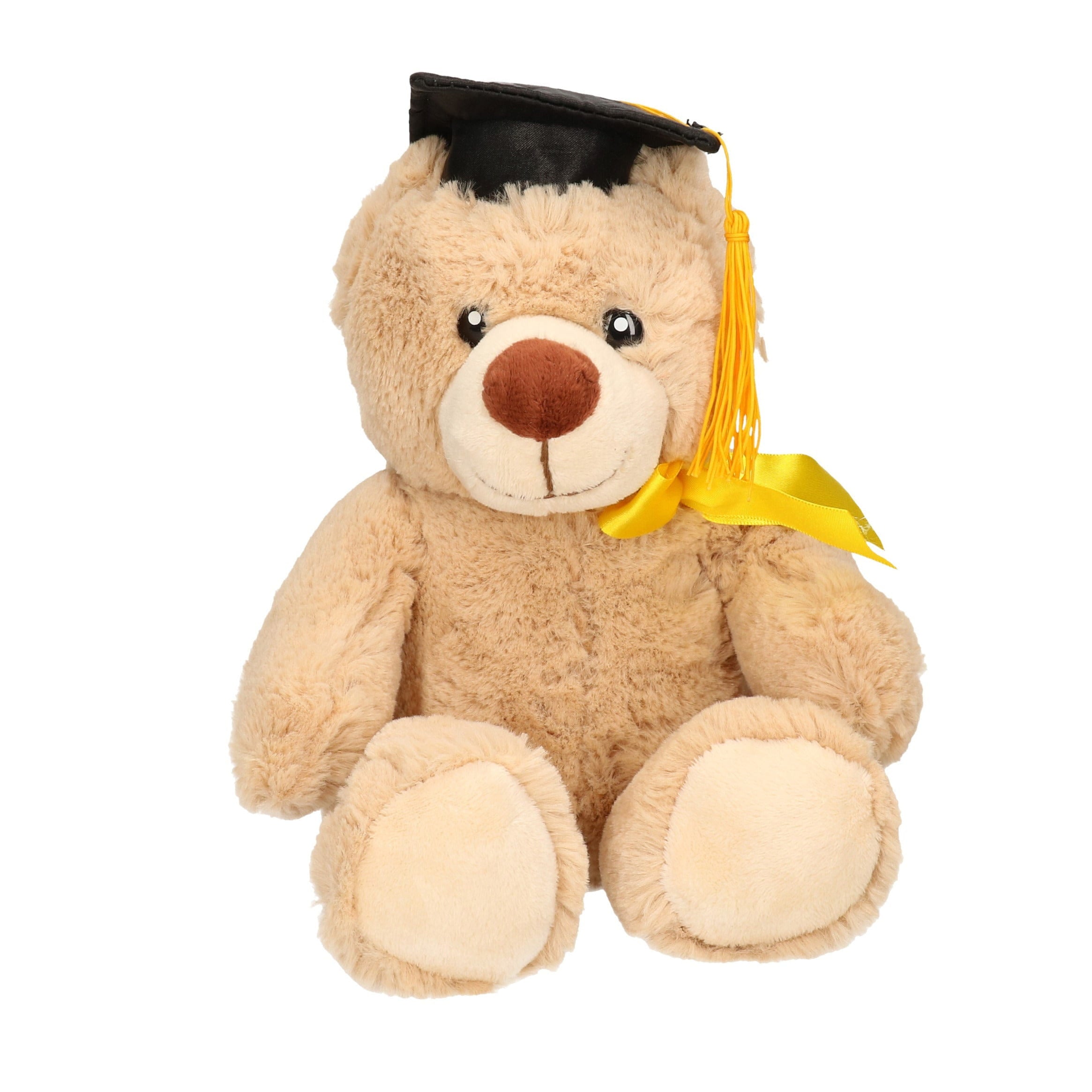 Egel knuffeldier - zachte pluche - bruin - 12 cm - dierenknuffel