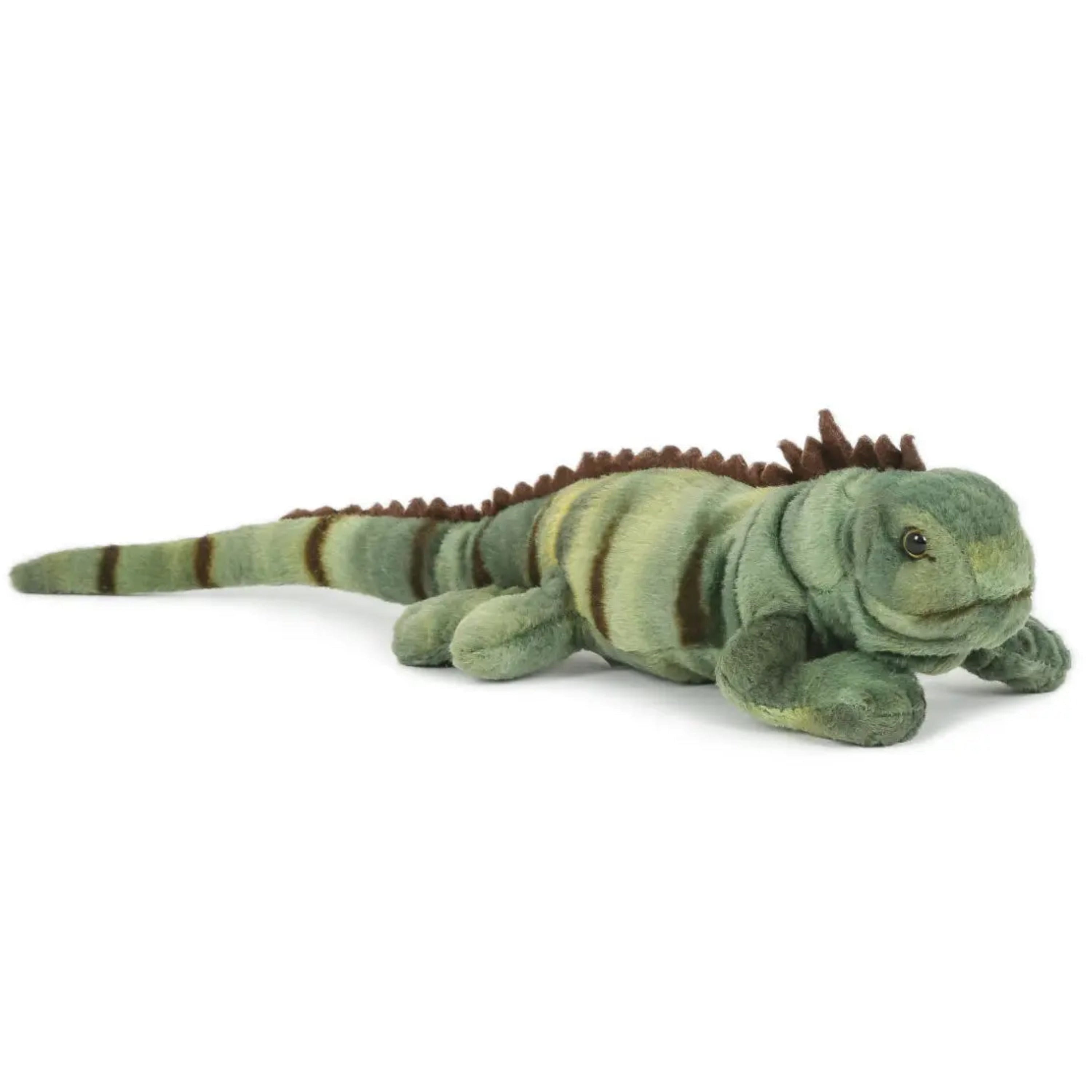 Semo leguaan knuffel - pluche - groen - 36 cm - hagedis