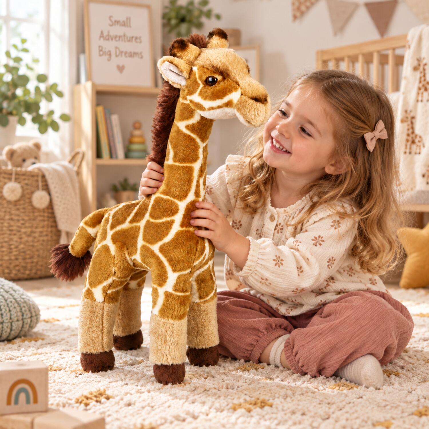 Semo leguaan knuffel - pluche - groen - 36 cm - hagedis
