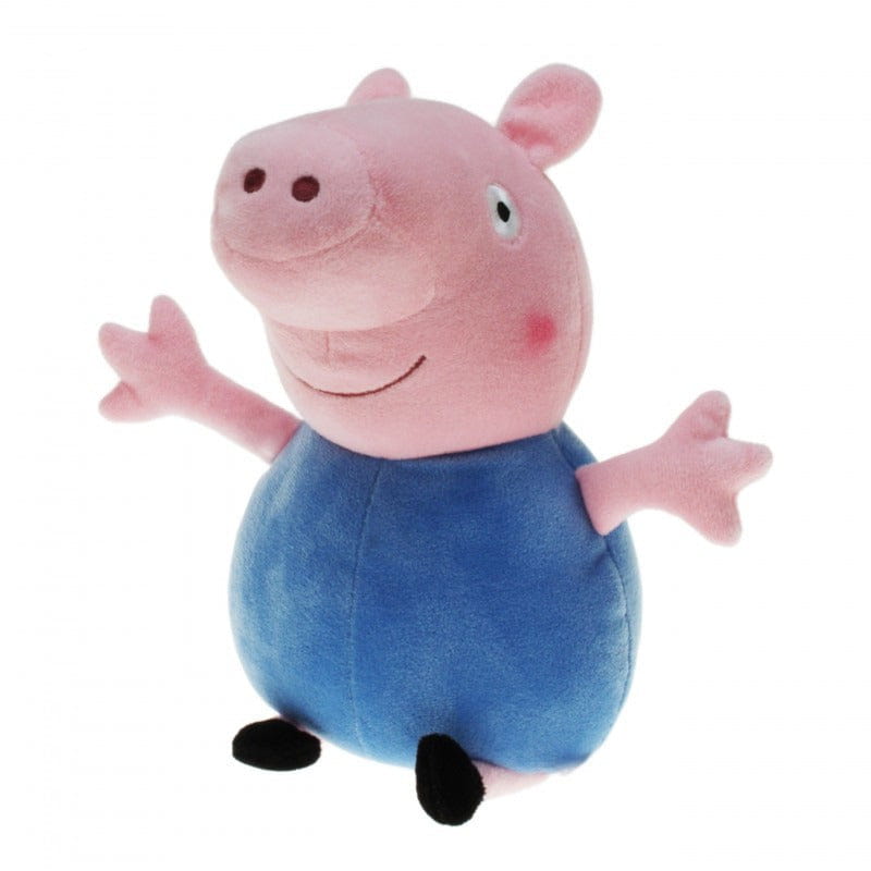 Peppa Pig knuffel - pluche - blauw - 28 cm - speelgoed