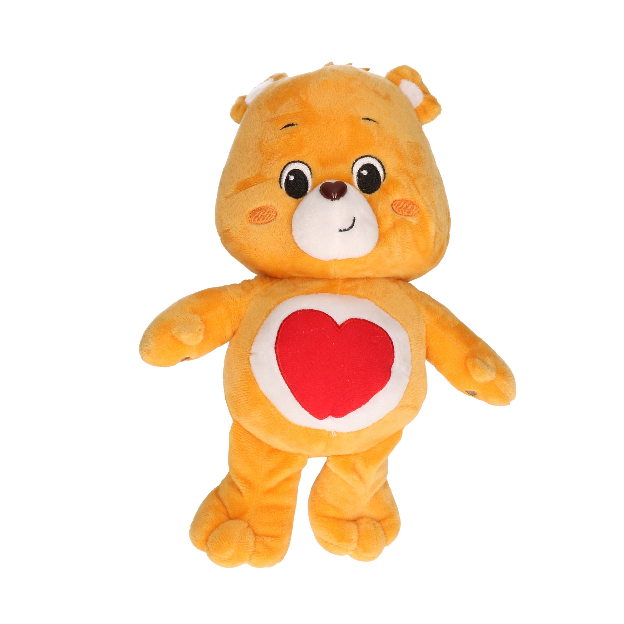 Troetelbeertjes oranje knuffel - pluche - 21 cm - cartoon