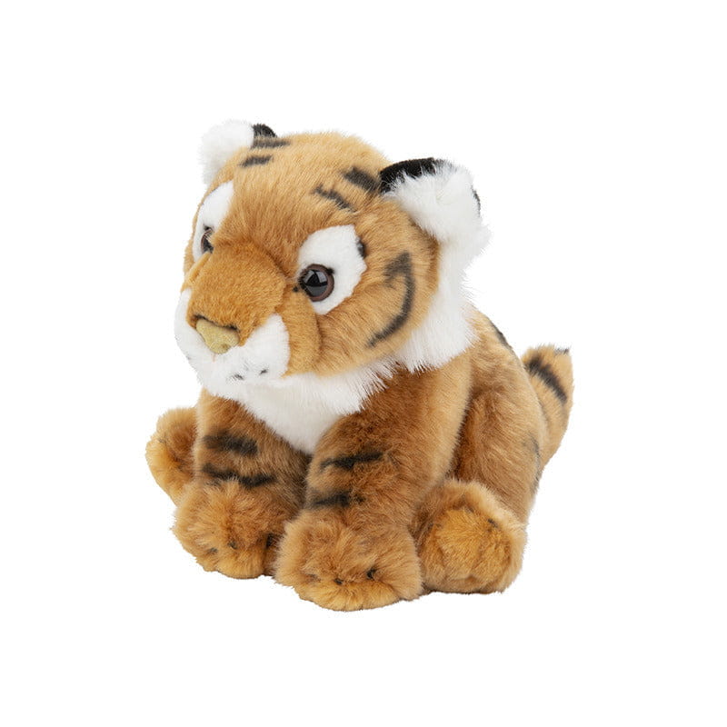 Nature Planet tijger knuffel - pluche - 18 cm - dierenknuffel