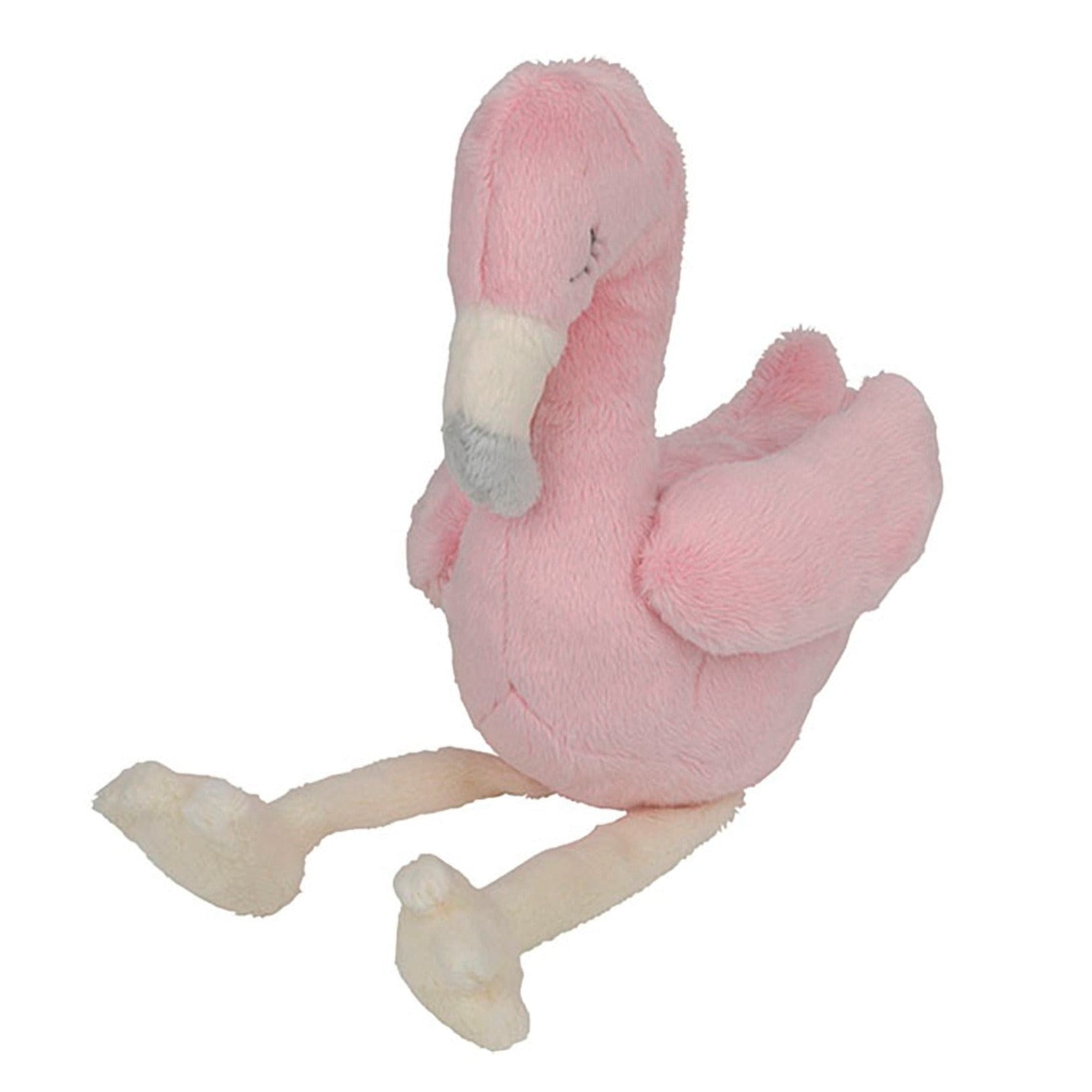 Nature Planet flamingo knuffel - pluche - 20 cm - tropische vogel