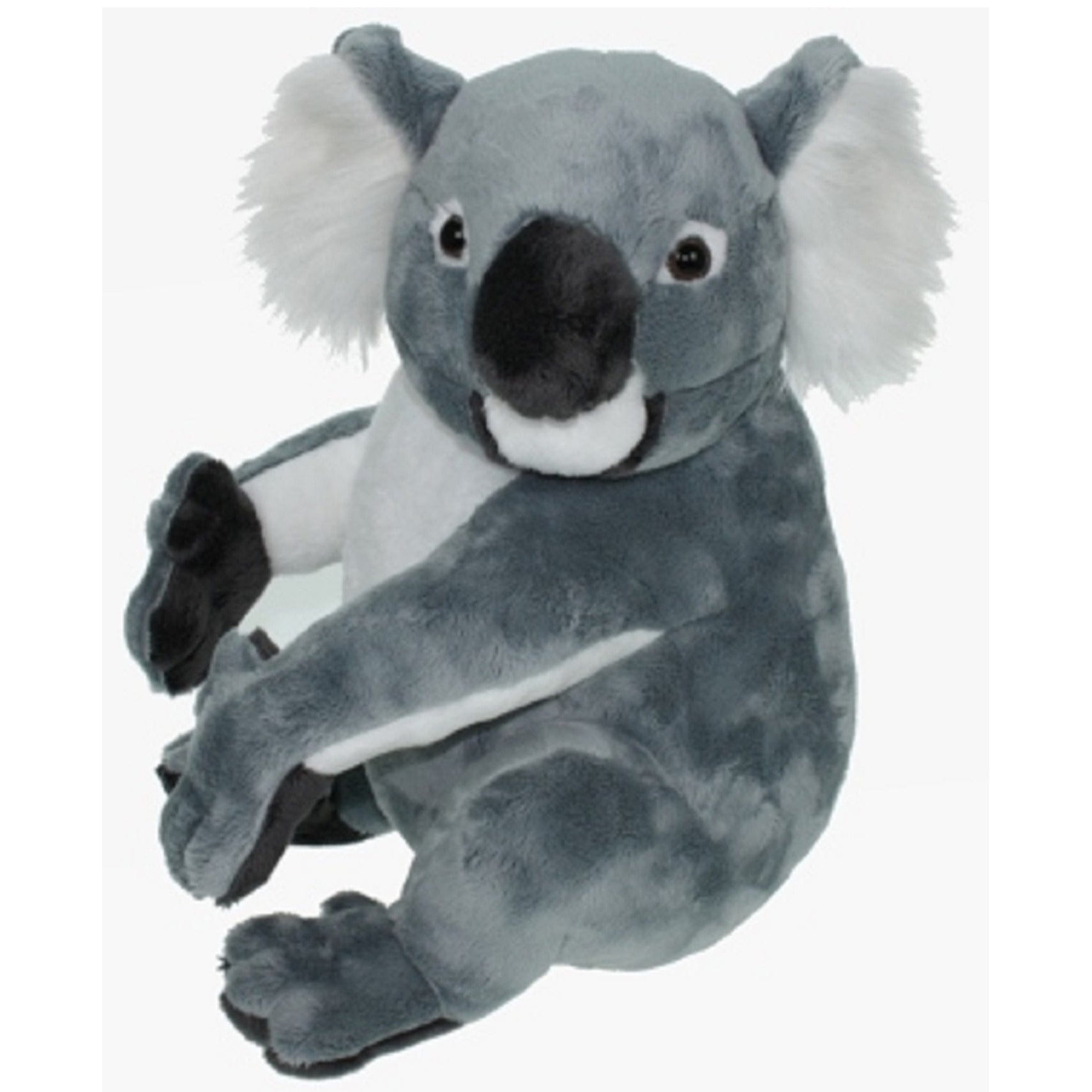 Koala knuffelbeer - pluche - grijs - 33 cm - dierenknuffel