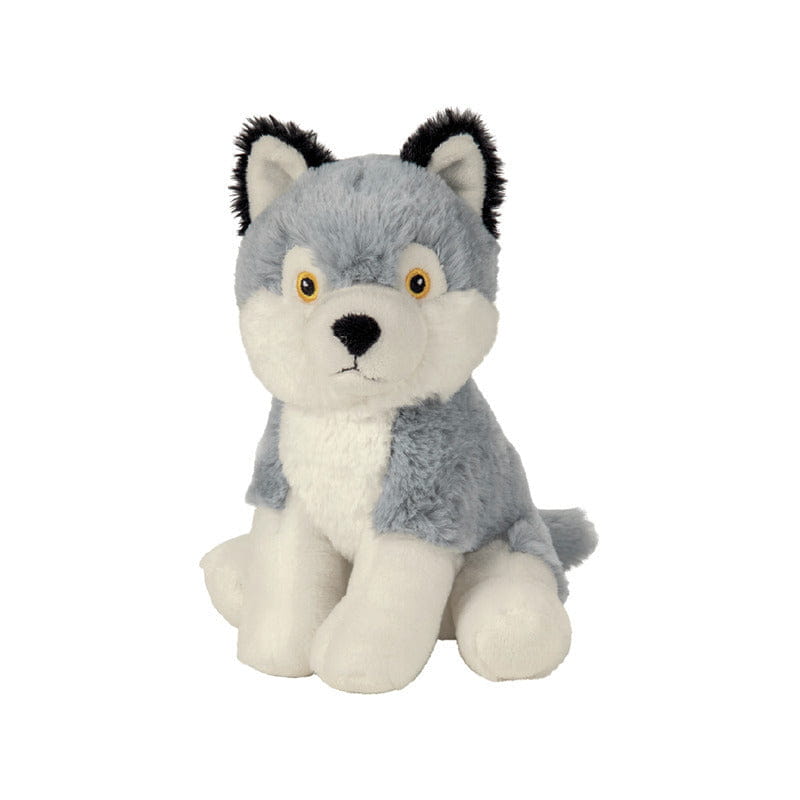 Nature Planet wolf knuffel - pluche - 19 cm - bosdieren