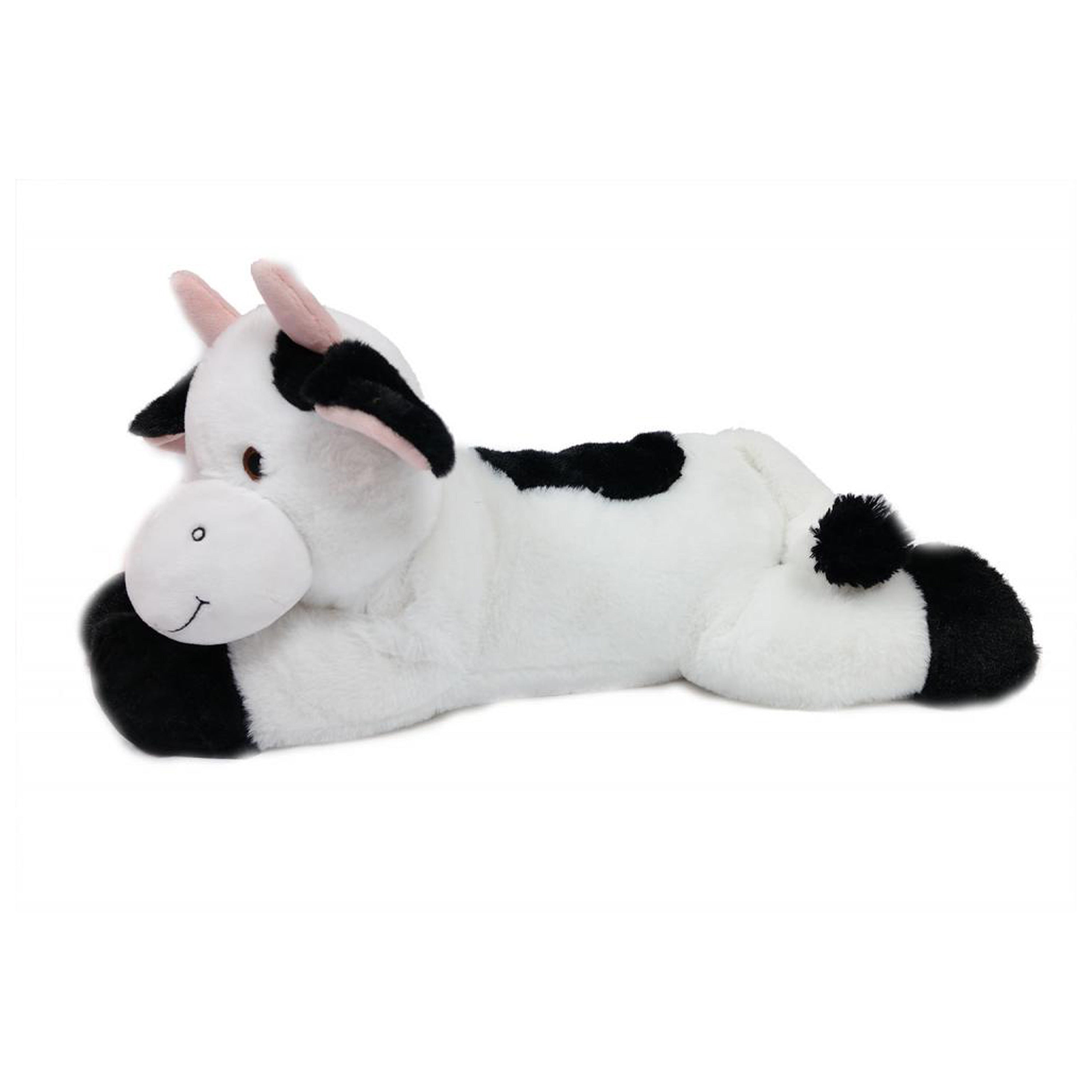 Cavia knuffel - pluche - 13 cm - bruin wit - huisdier