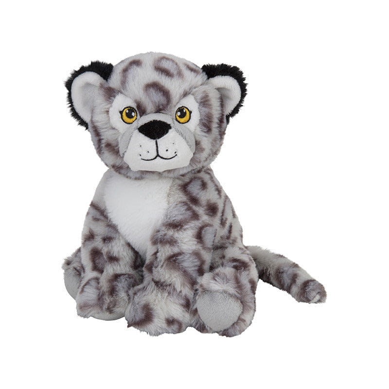 Sneeuw luipaard knuffel - pluche - 19 cm - dierencadeau