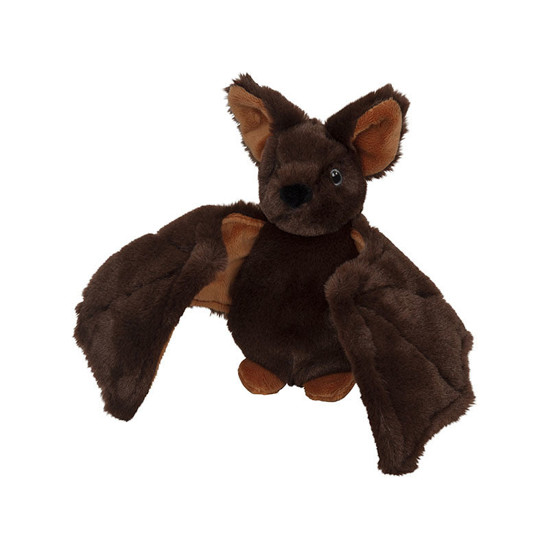 Nature Planet pluche knuffel vleermuis 21 cm bruin