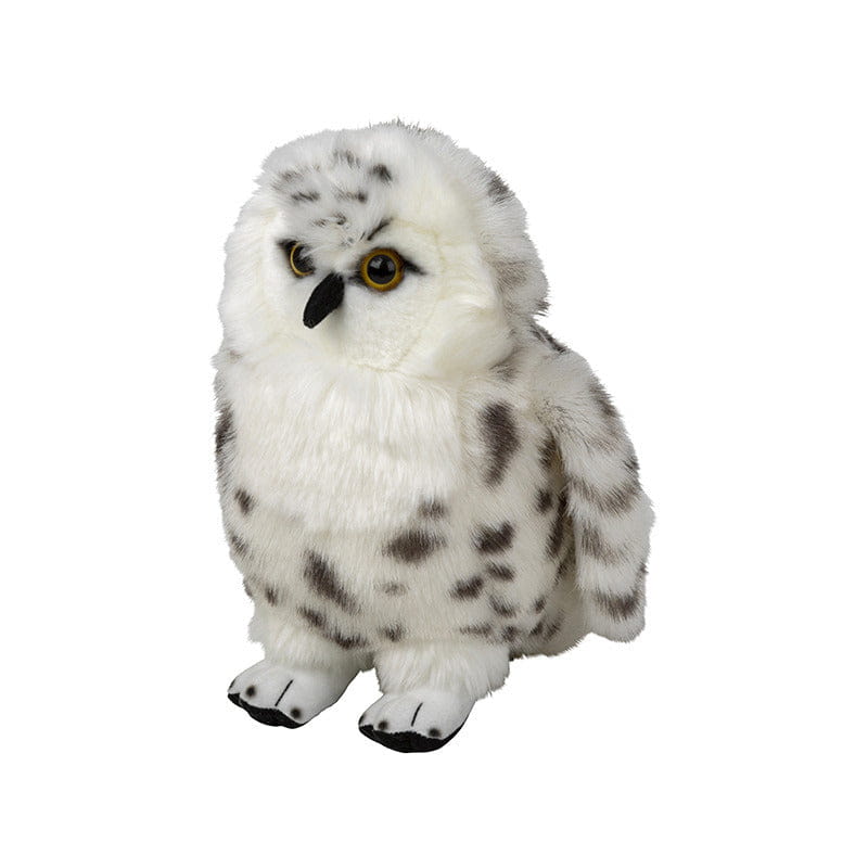 Nature Planet sneeuwuil knuffel - pluche - 18 cm - uil - vogels