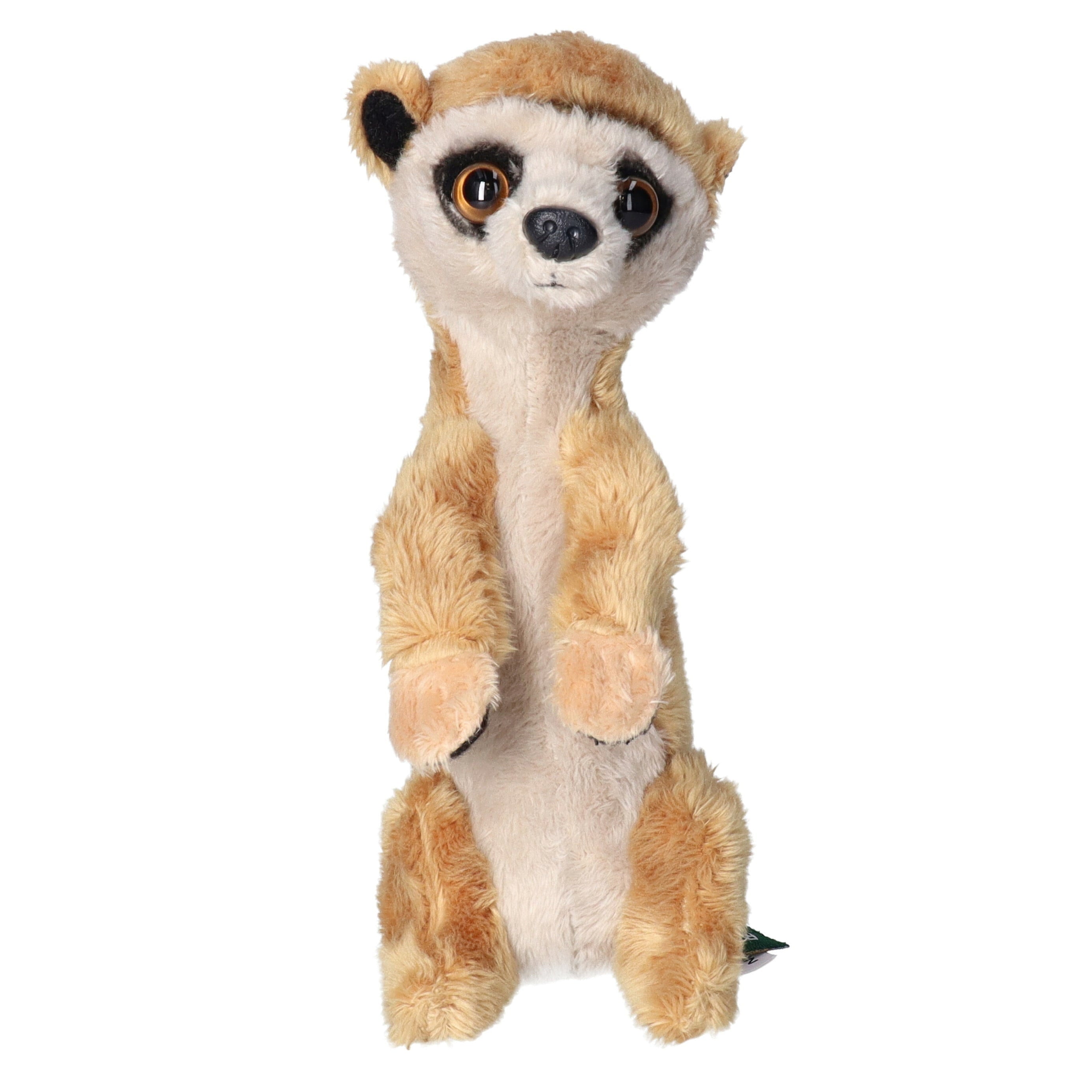 Ravensden stokstaartje knuffel - pluche - 15 cm - dierenknuffel