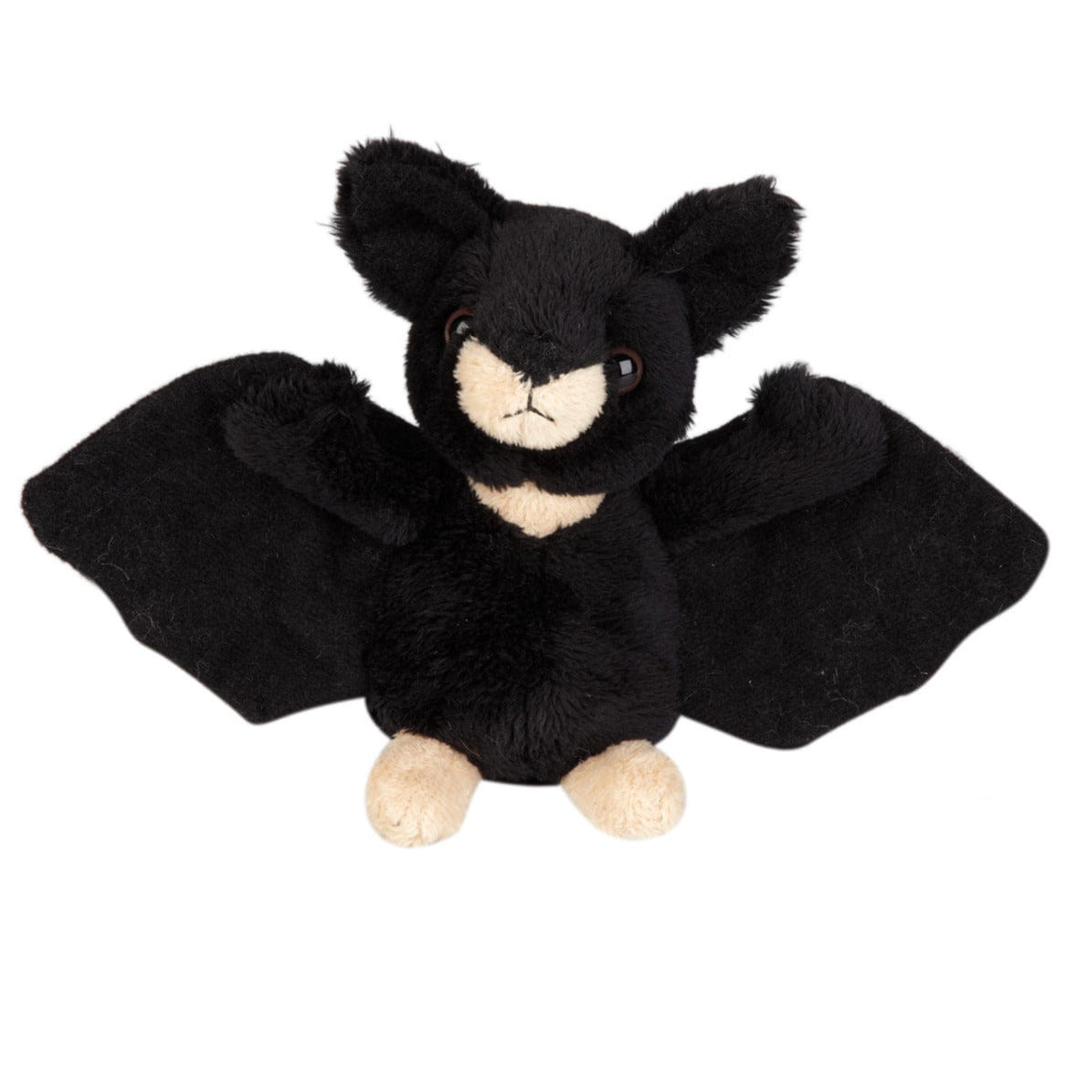 Vleermuis knuffel - pluche - 15 cm - bruin - dierenknuffel