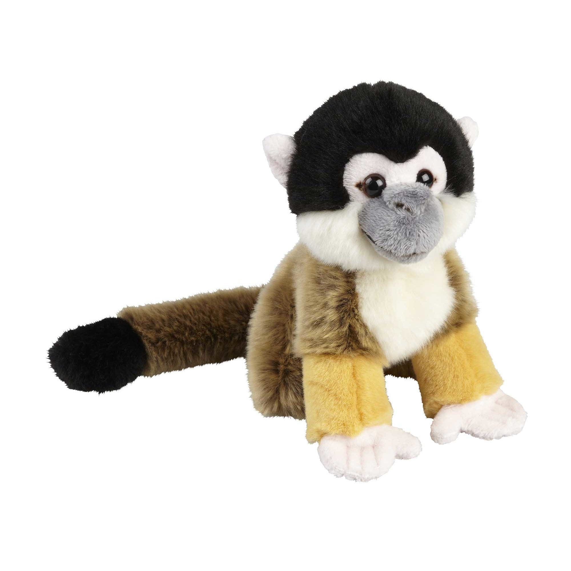 Squirrel aapje knuffel - pluche - 18 cm - jungle dier