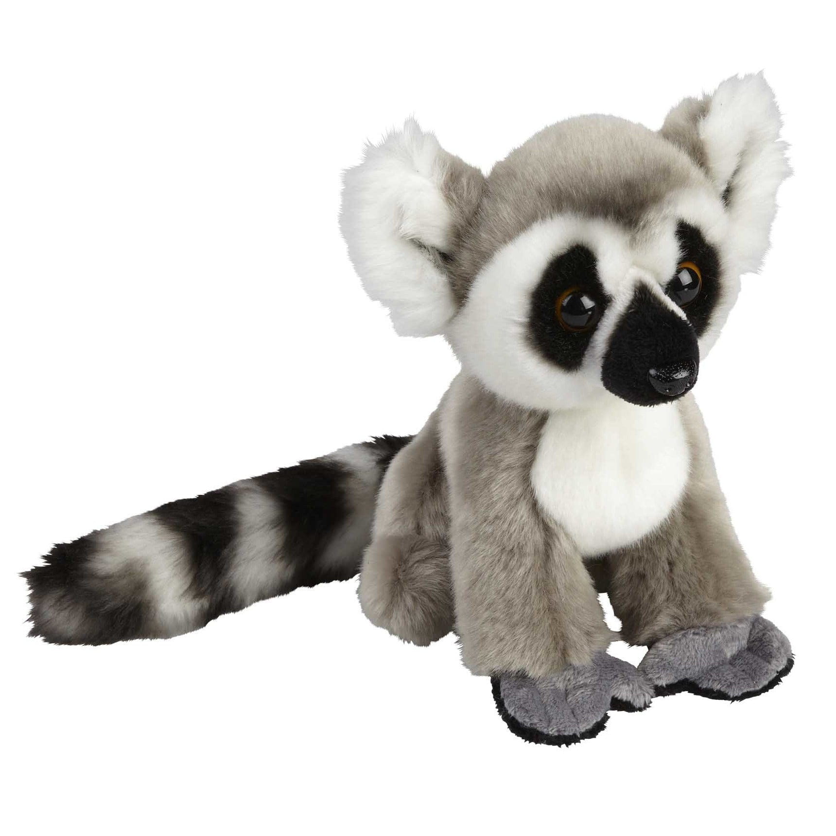 Ravensden ringstaart maki knuffel - pluche - 18 cm - aap