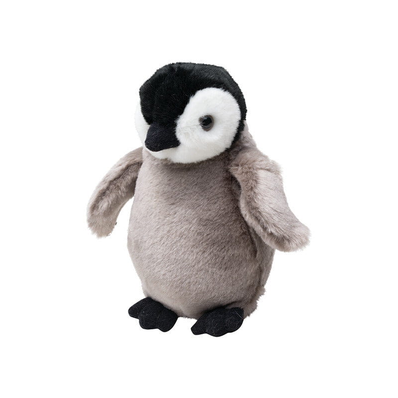 Nature Planet koningspinguïn kuiken knuffel - pluche - 20 cm