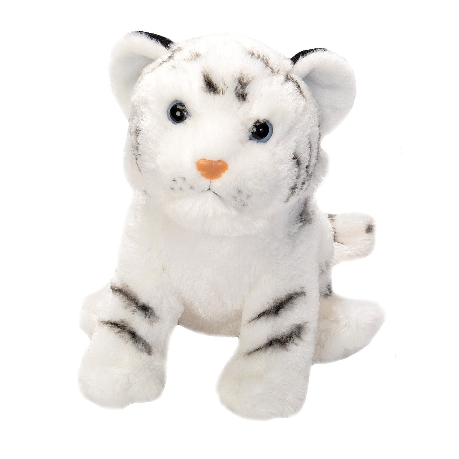 Wild Republic witte tijger knuffel - pluche - 20 cm - tijger