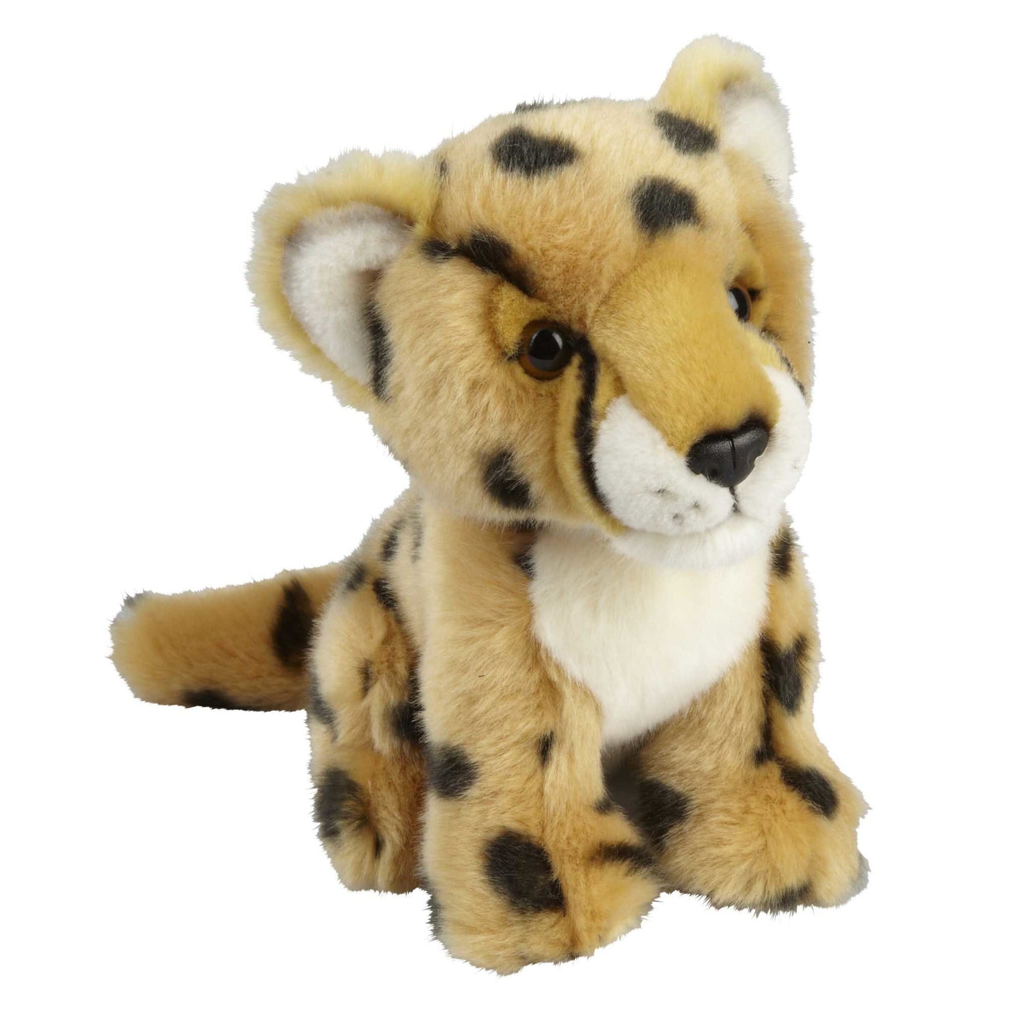 Ravensden cheetah knuffel - pluche - 18 cm - wilde dieren