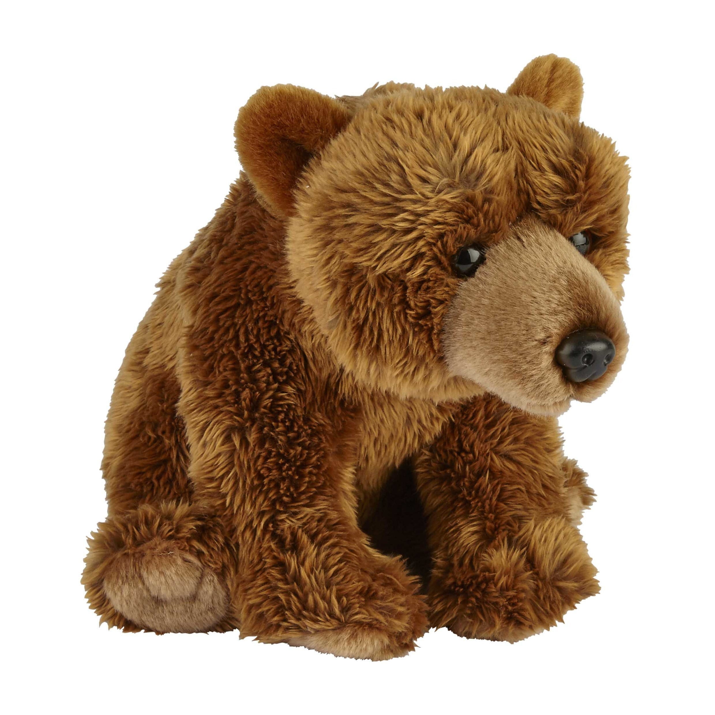 Bruine beer knuffel - pluche - 28 cm - knuffeldier