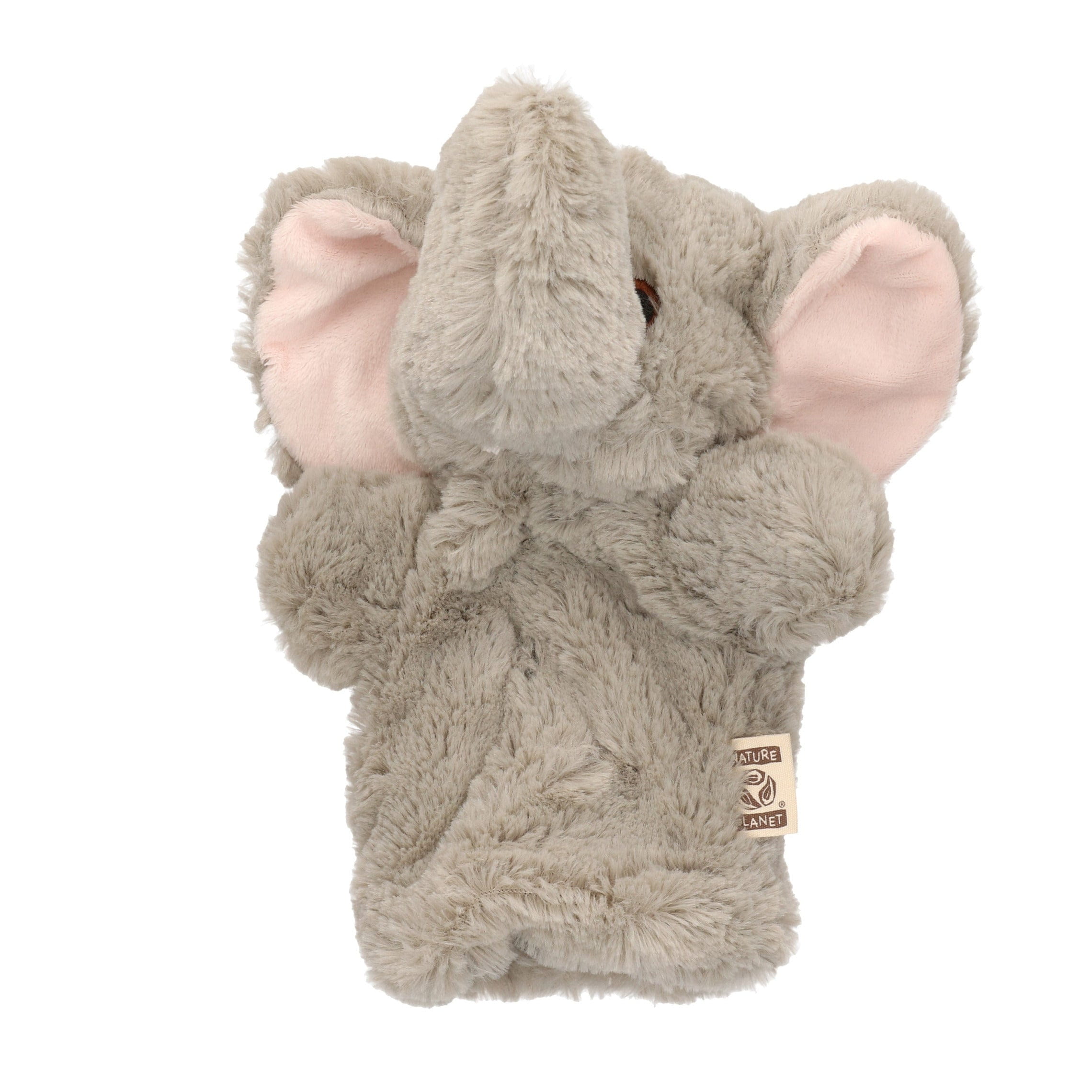 Olifant pluche handpop 22 cm | Zachte knuffel