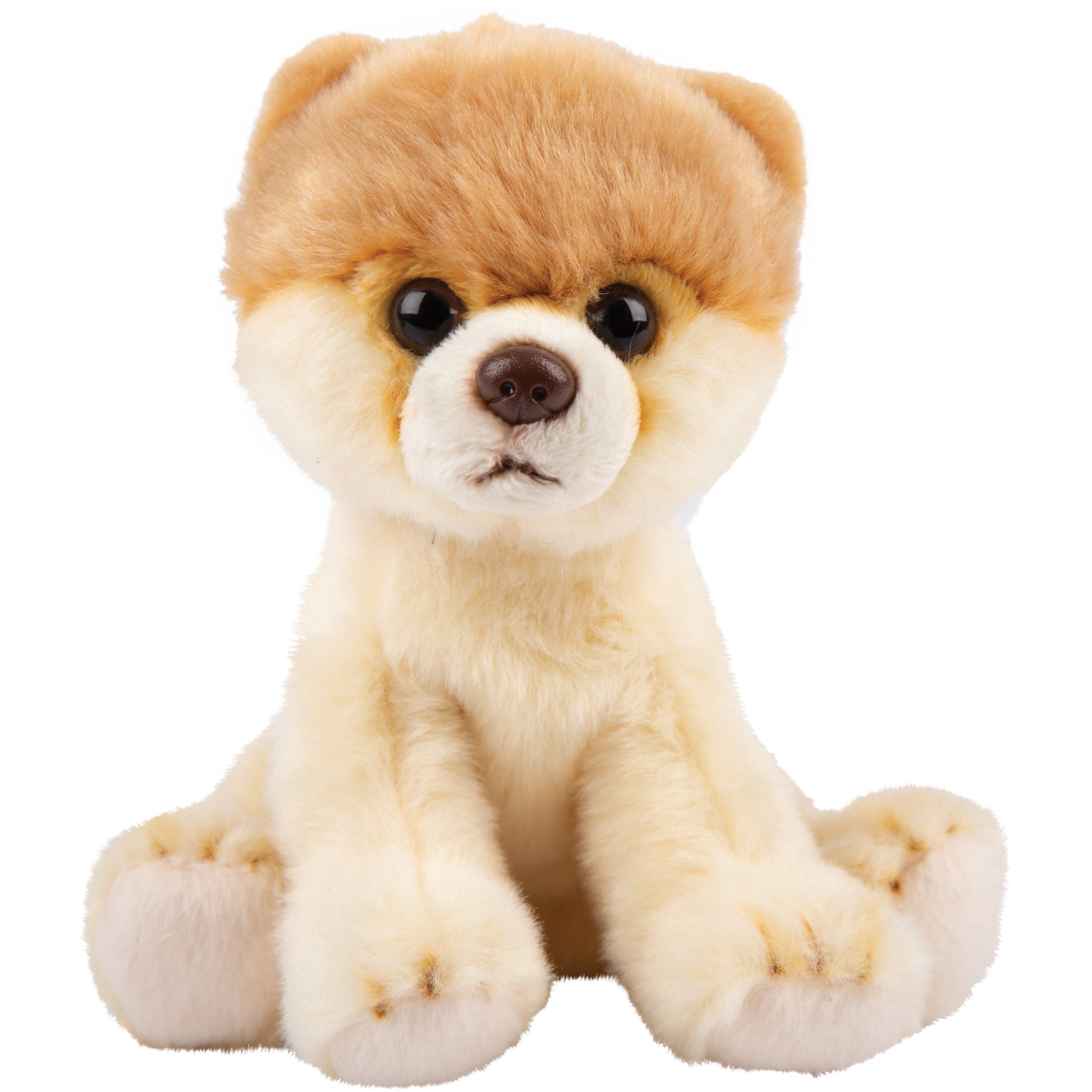 Pomeranian knuffel - pluche - 13 cm - dwergkeeshond