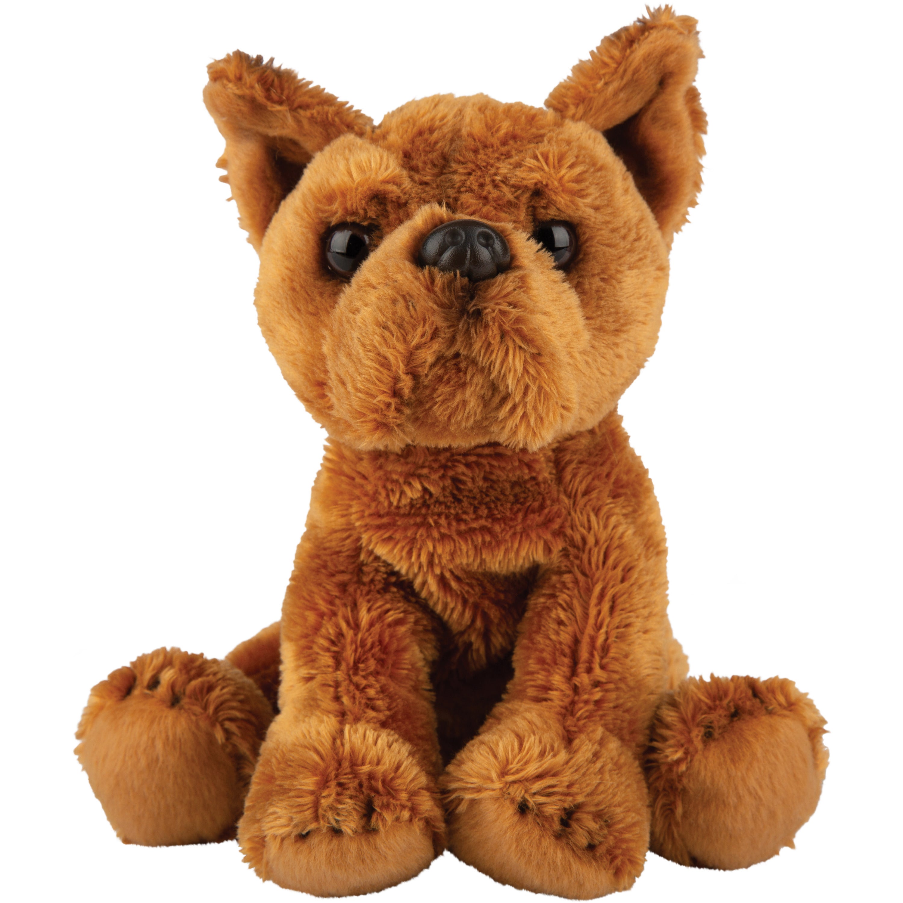 Suki Gifts Staffordshire Terrier knuffel - pluche - 13 cm - bruin