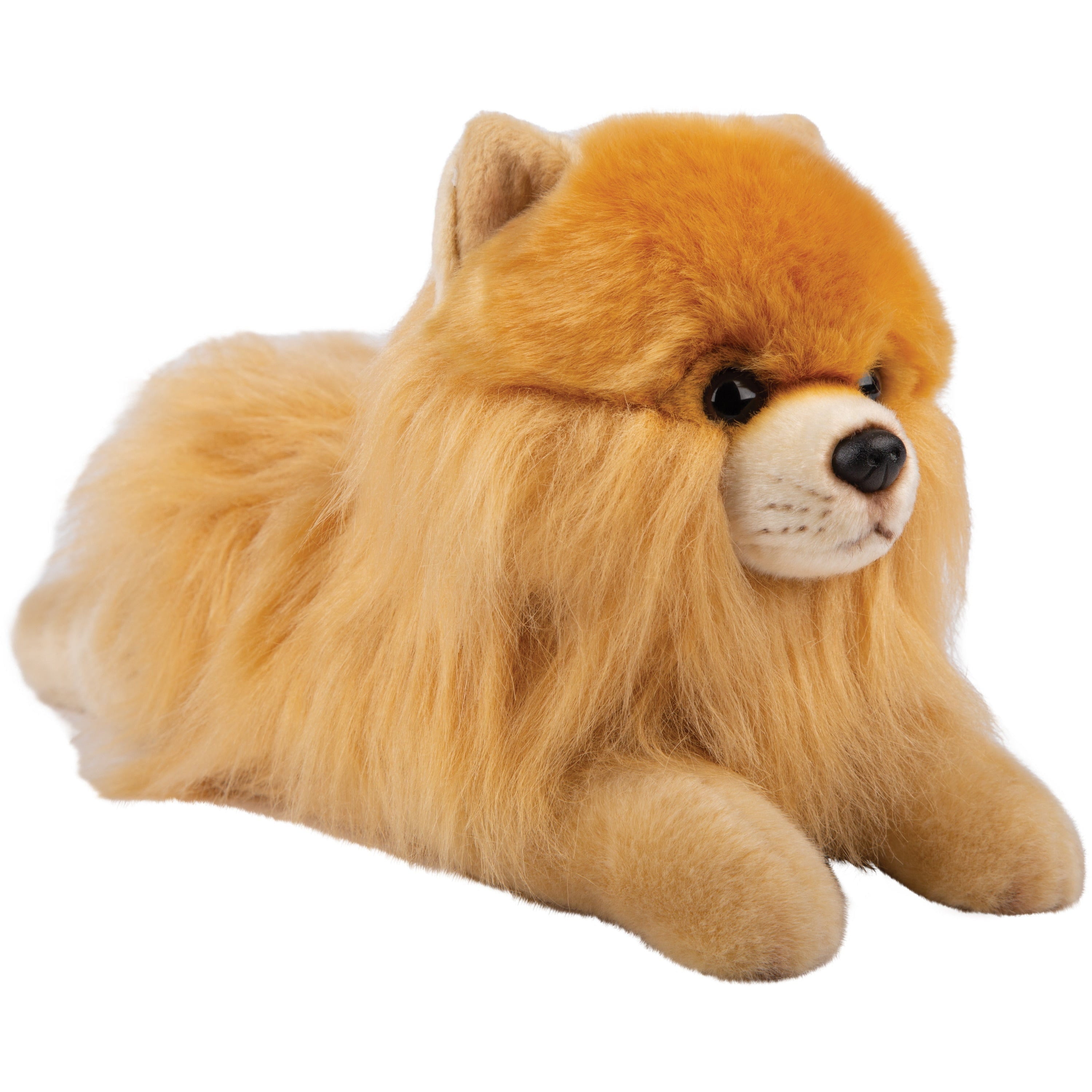 Pomeranian knuffel - pluche - 30 cm - blond - hond