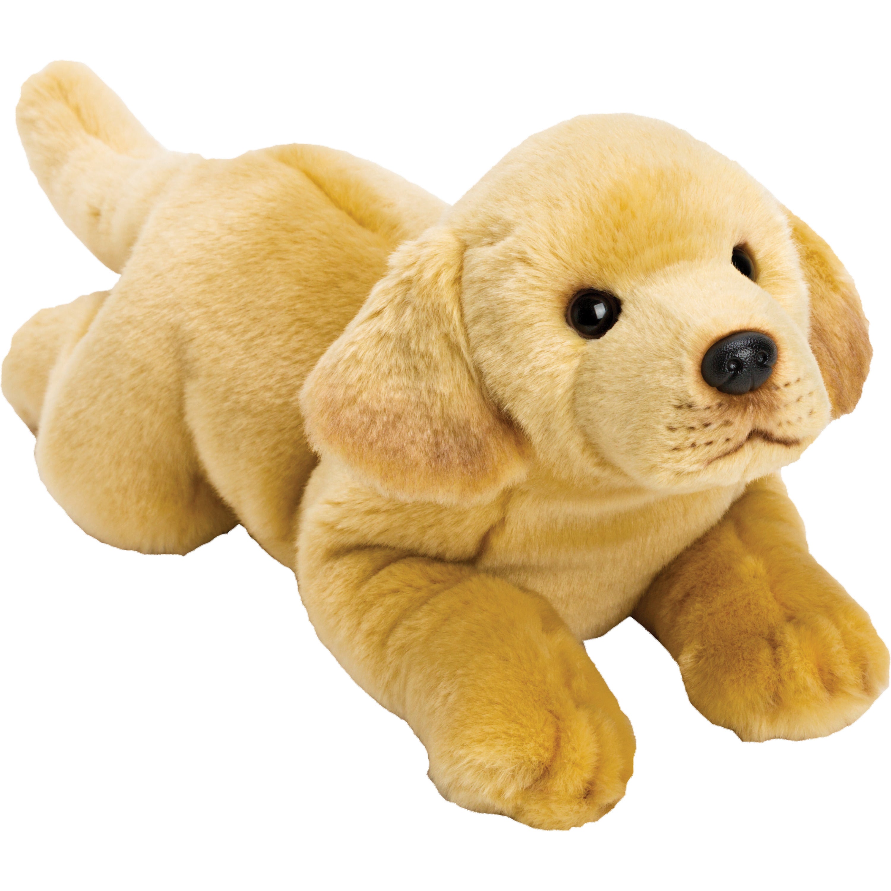 Suki pluche knuffelhond blond - Labrador - 34 cm