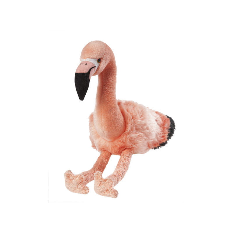 Nature Planet flamingo knuffel - pluche - roze - 35 cm