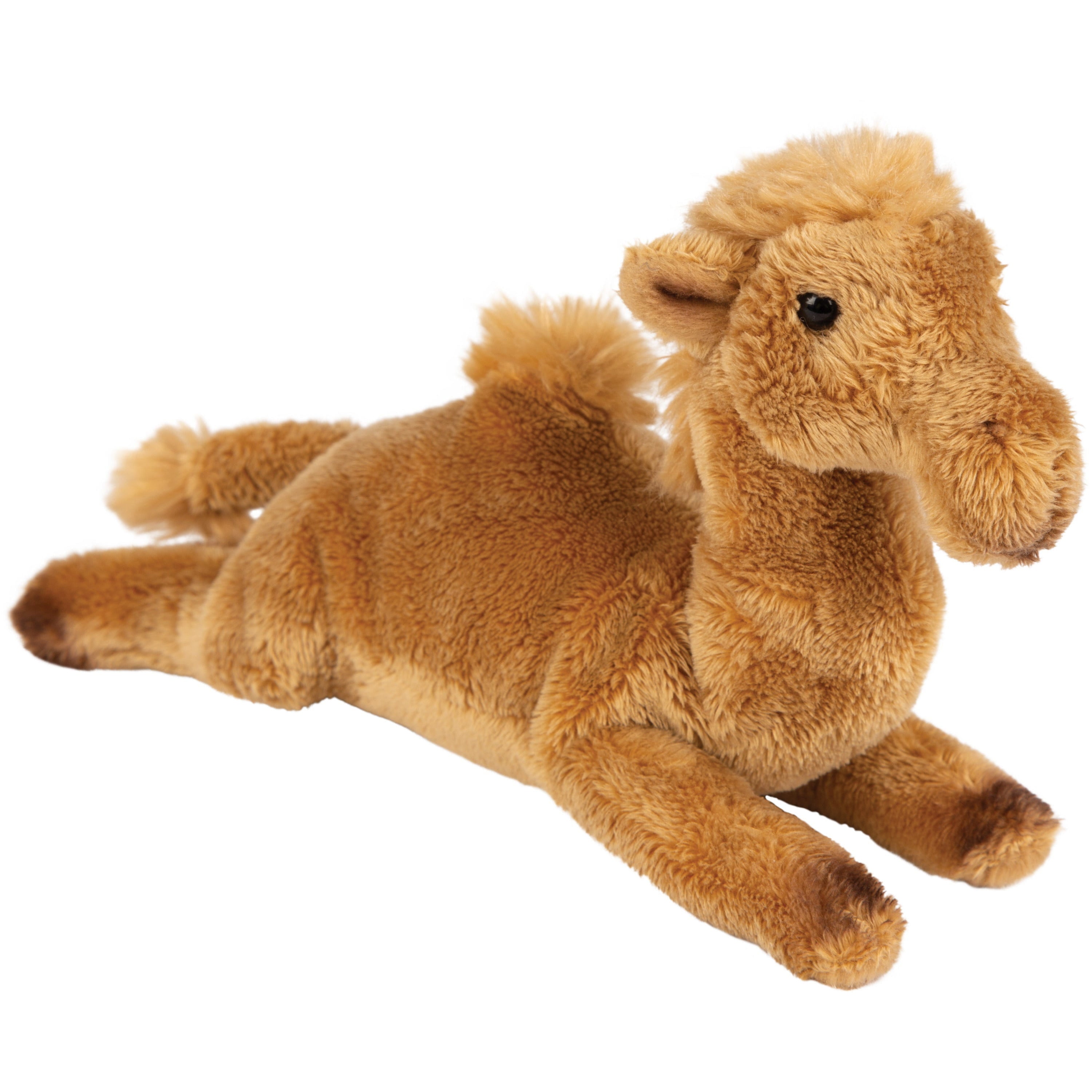 Suki Gifts kameel knuffel - bruin pluche - 15 cm