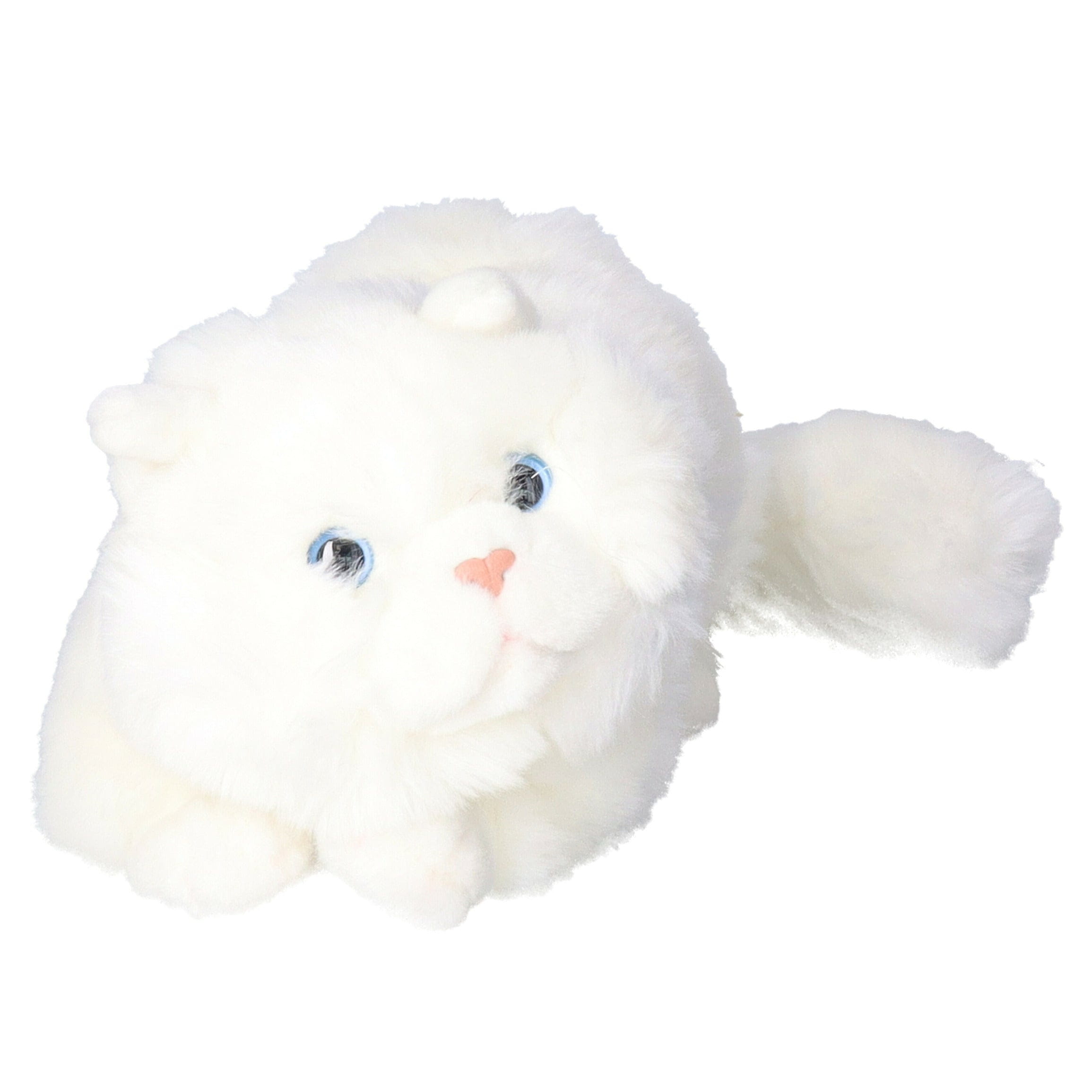 Pluche Perzische Colourpoint kattenknuffel - creme - 30 cm