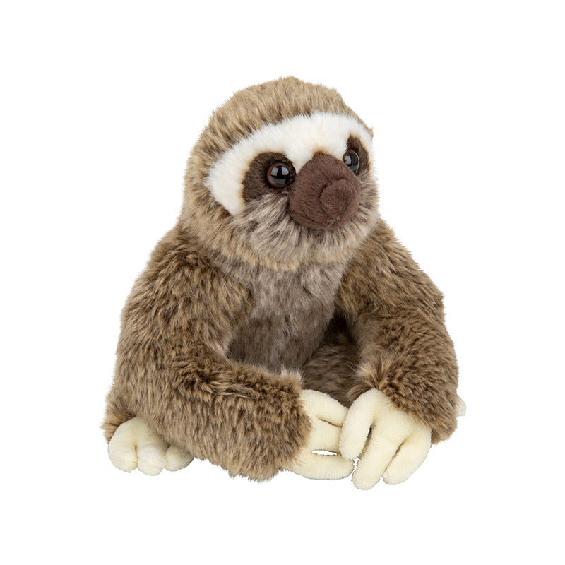 Pluche luiaard knuffel - pluche - 20 cm - knuffeldier