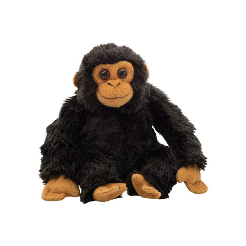Nature Planet chimpansee knuffel - pluche - 22 cm - aap - bosdieren