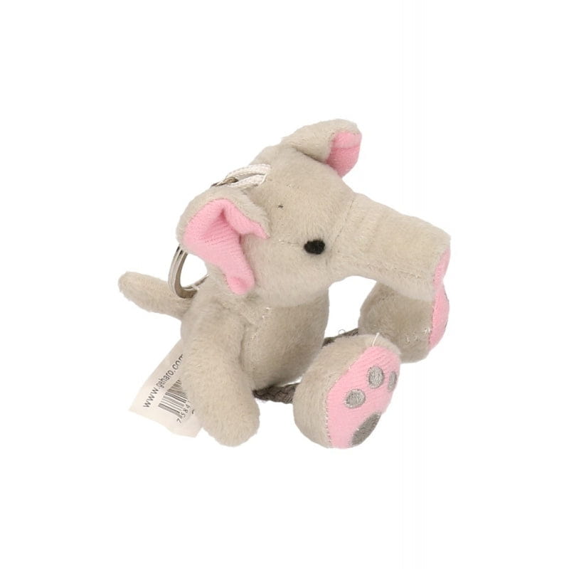 Olifanten knuffel sleutelhangers - pluche - 10 cm - dieren