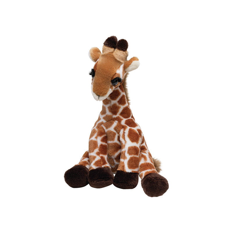 Pluche giraffe knuffel - 30 cm - wild dier - speelgoed - kinderen