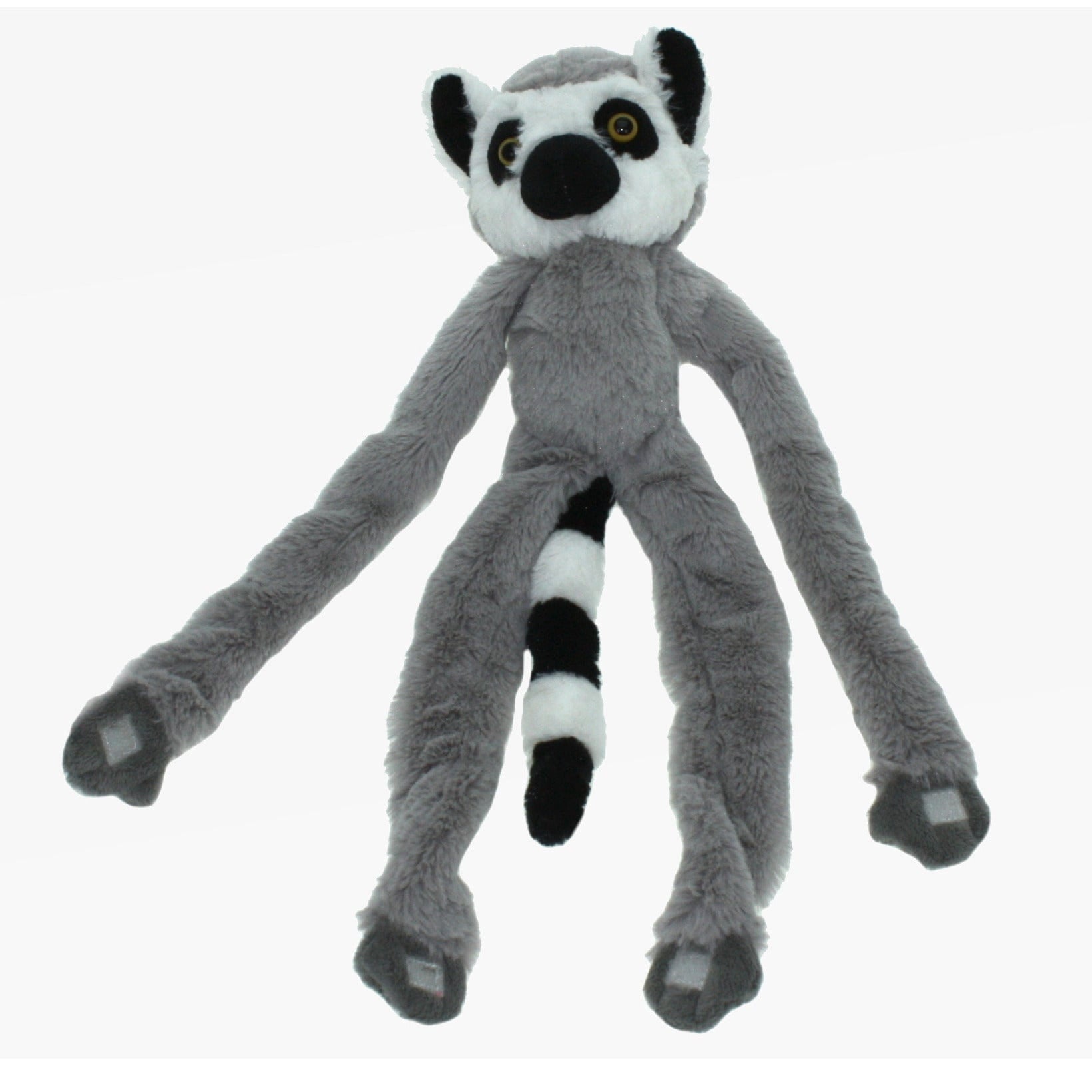 Ringstaart maki aap knuffel - pluche - 43 cm - dierenknuffel