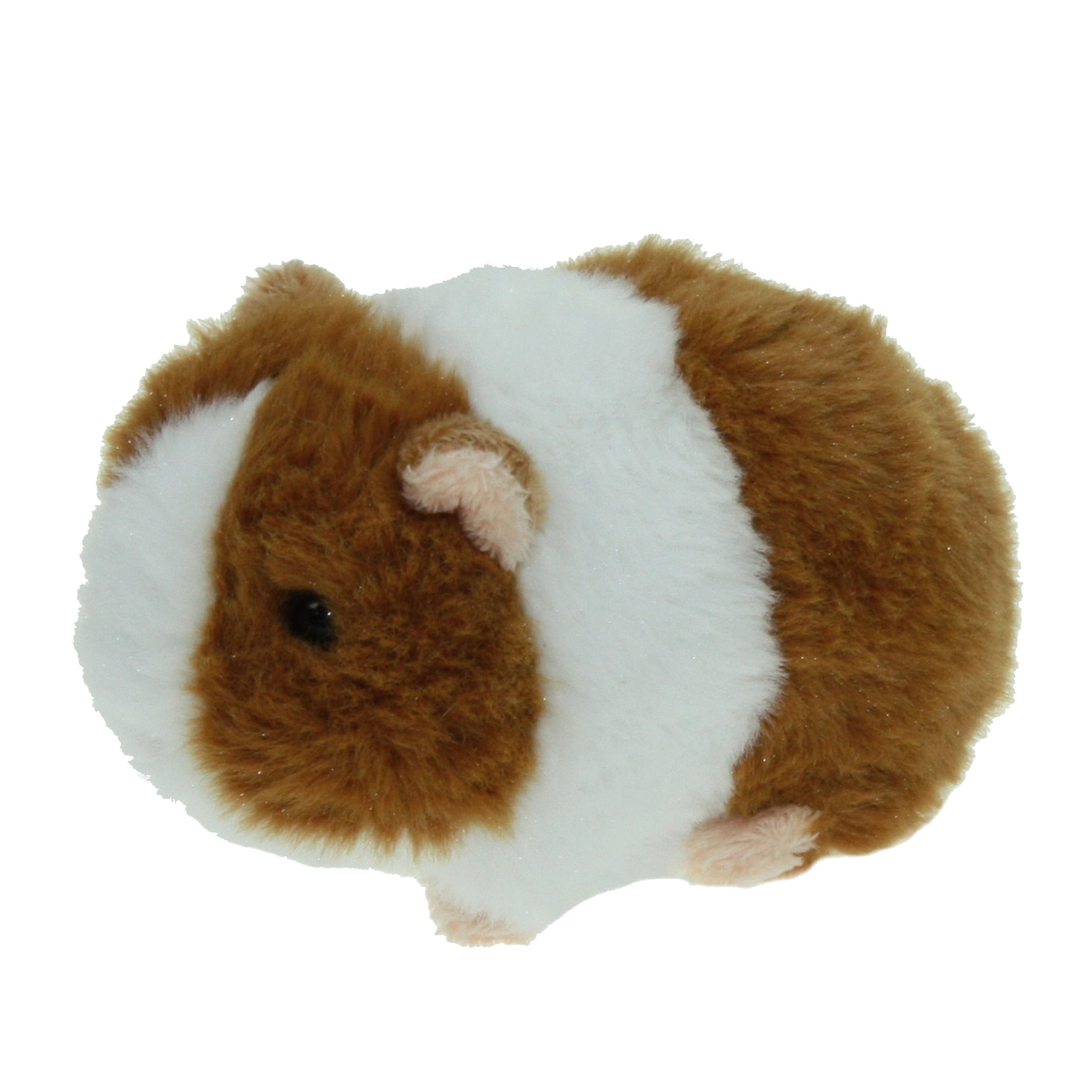 Cornelissen cavia knuffel - pluche - bruin/wit - 13 cm