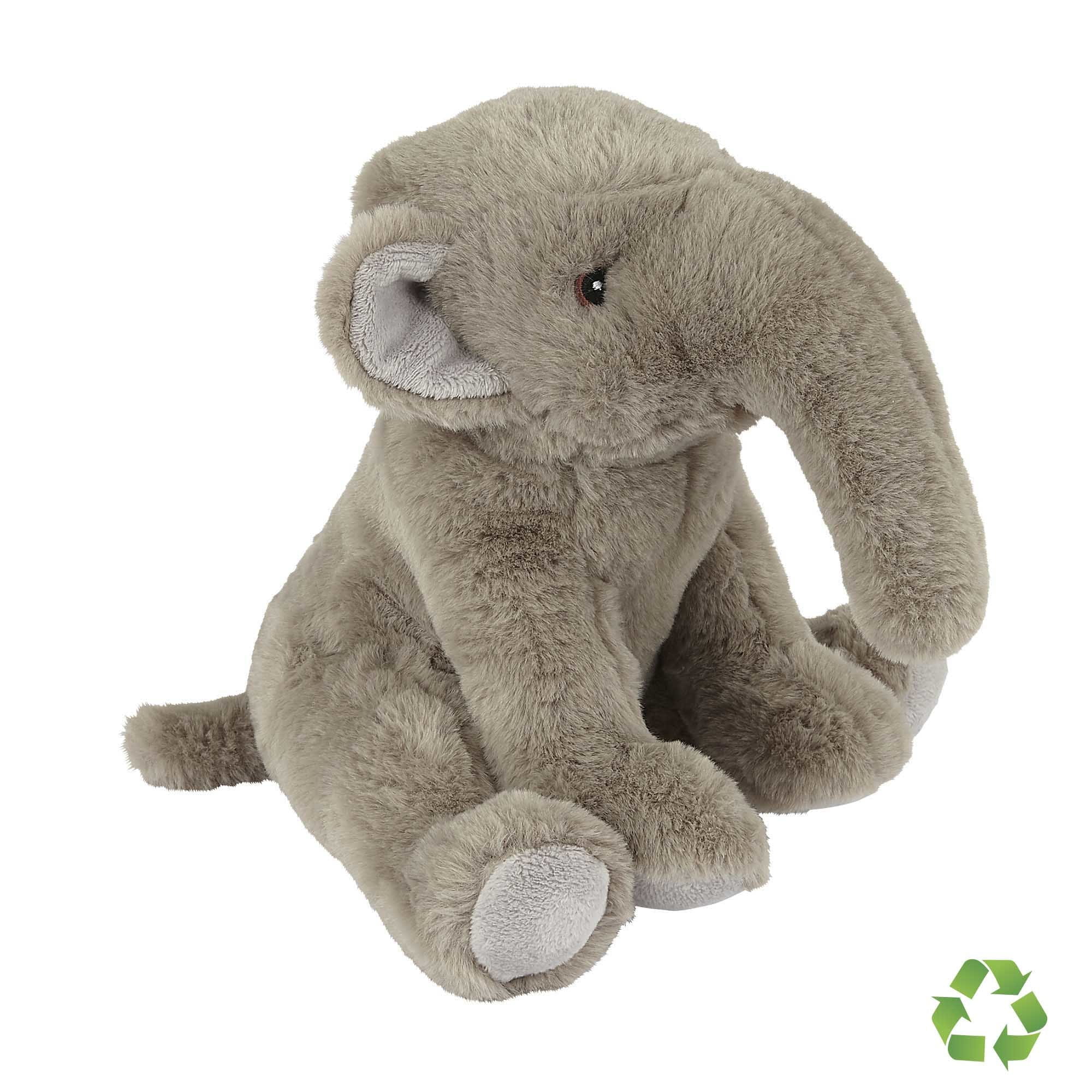 Pluche olifant knuffel - Eco Soft - 23 cm - gerecycled polyester